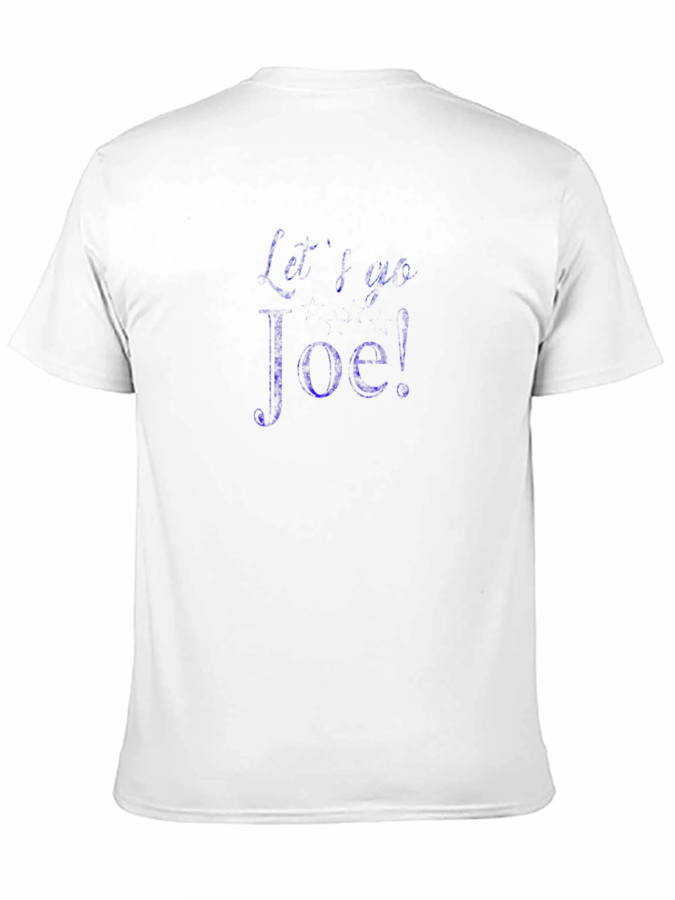 Lets Go Joe! Black Crew Neck T-Shirt