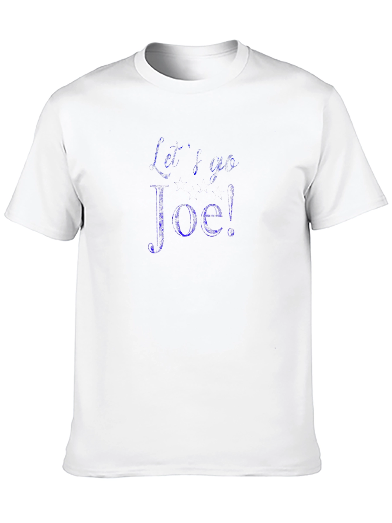 Lets Go Joe! Black Crew Neck T-Shirt