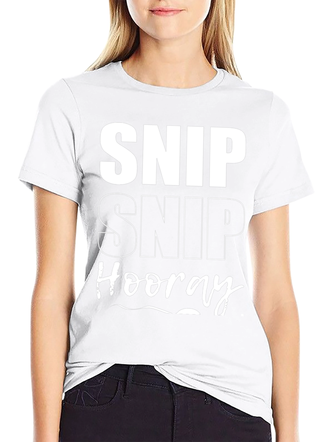 Snip Snip Hooray T-Shirt Funny Mens Tee
