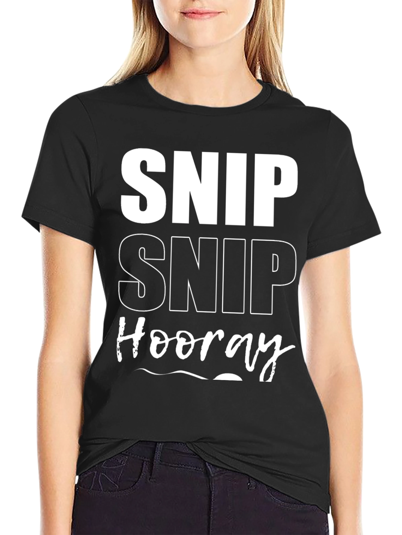 Snip Snip Hooray T-Shirt Funny Mens Tee
