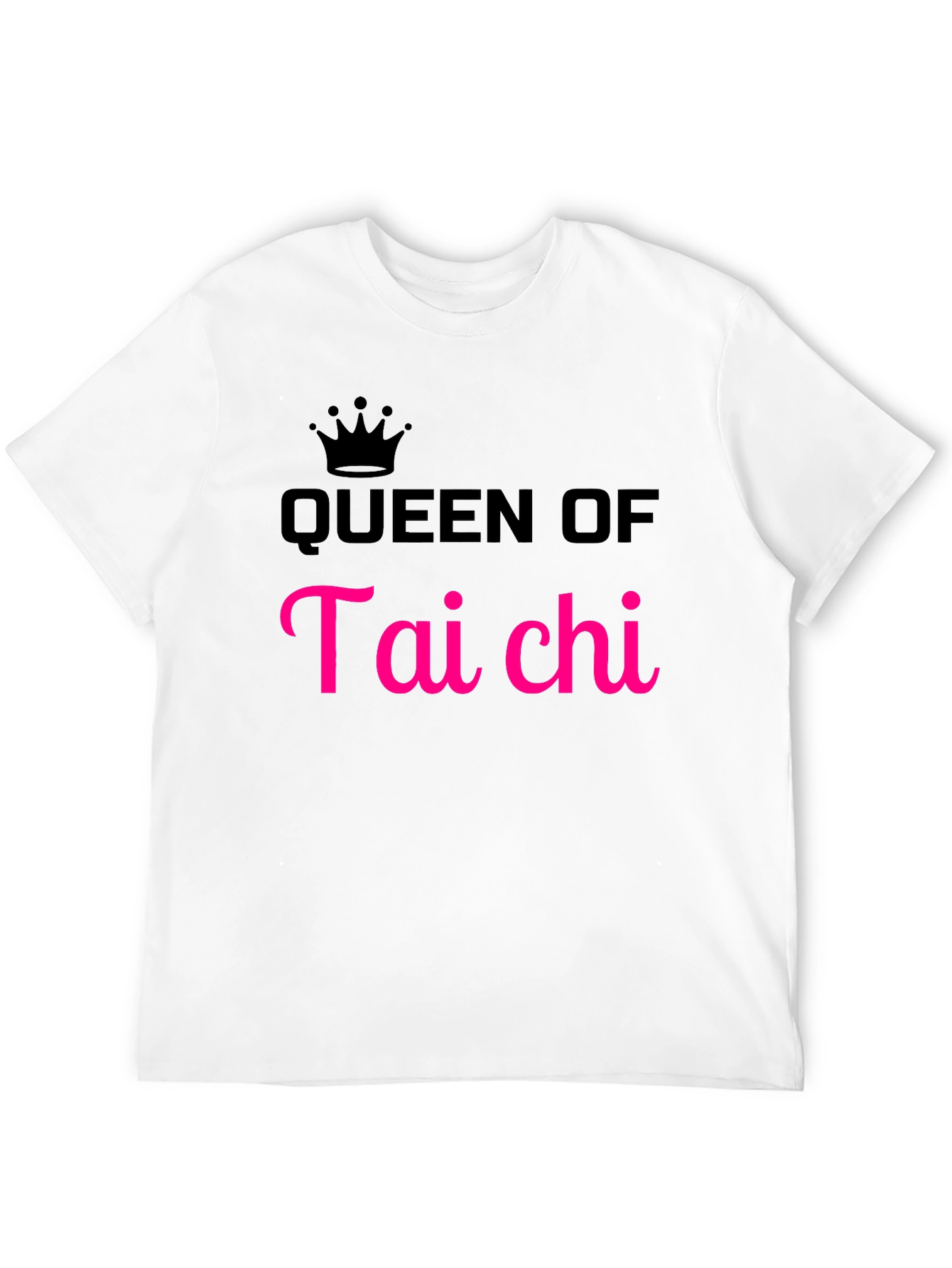 Queen of Tai Chi Graphic Tee - Black
