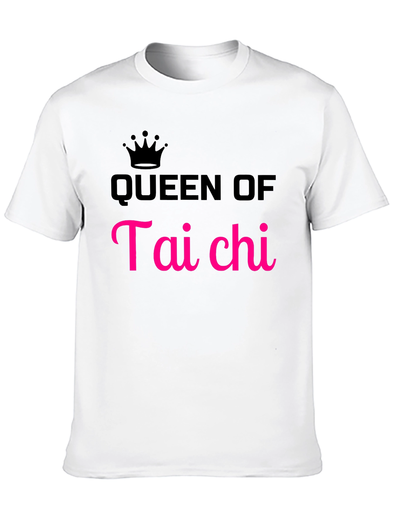 Queen of Tai Chi Graphic Tee - Black