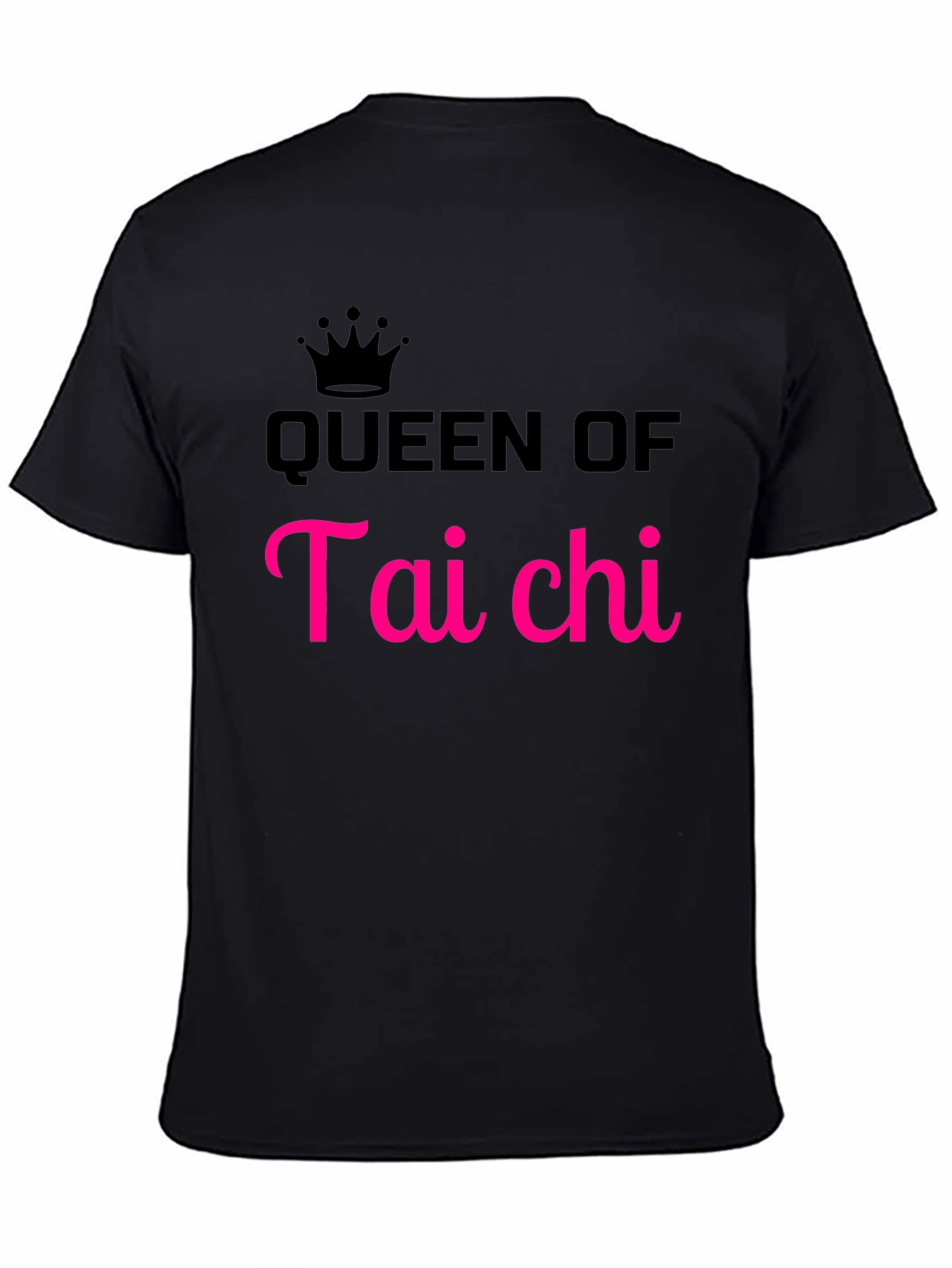 Queen of Tai Chi Graphic Tee - Black