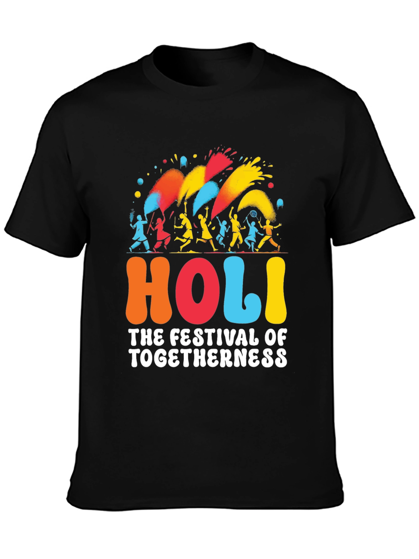 Holi Festival of Togetherness Graphic T-Shirt