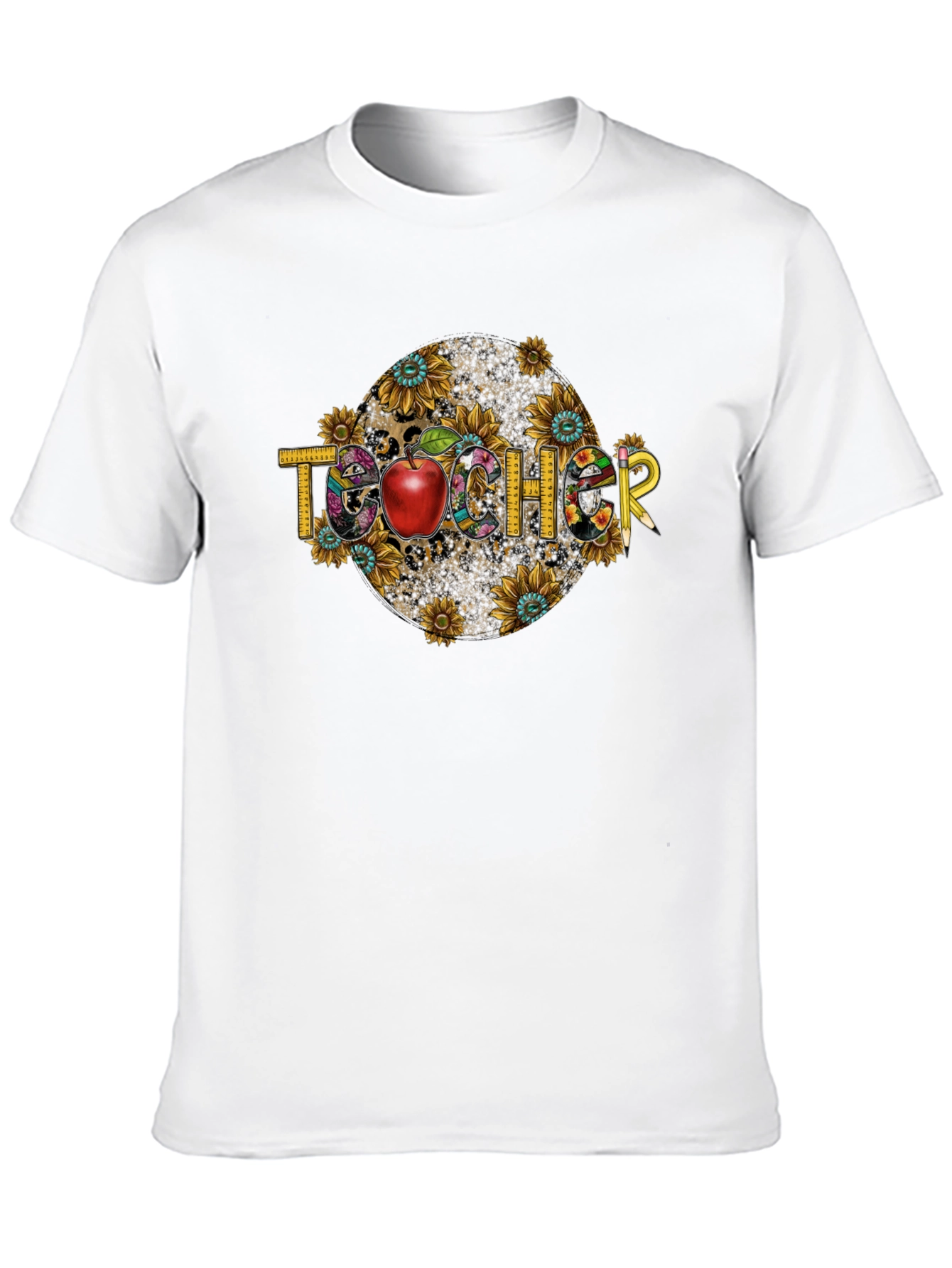 Teacher Sunflower Graphic Tee