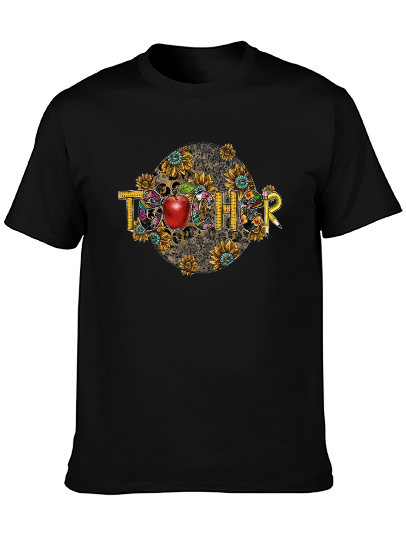 Teacher Sunflower Graphic Tee