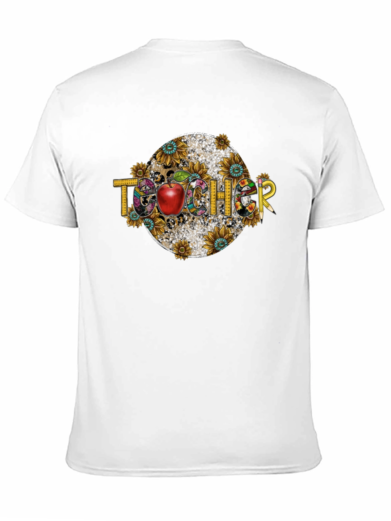 Teacher Sunflower Graphic Tee
