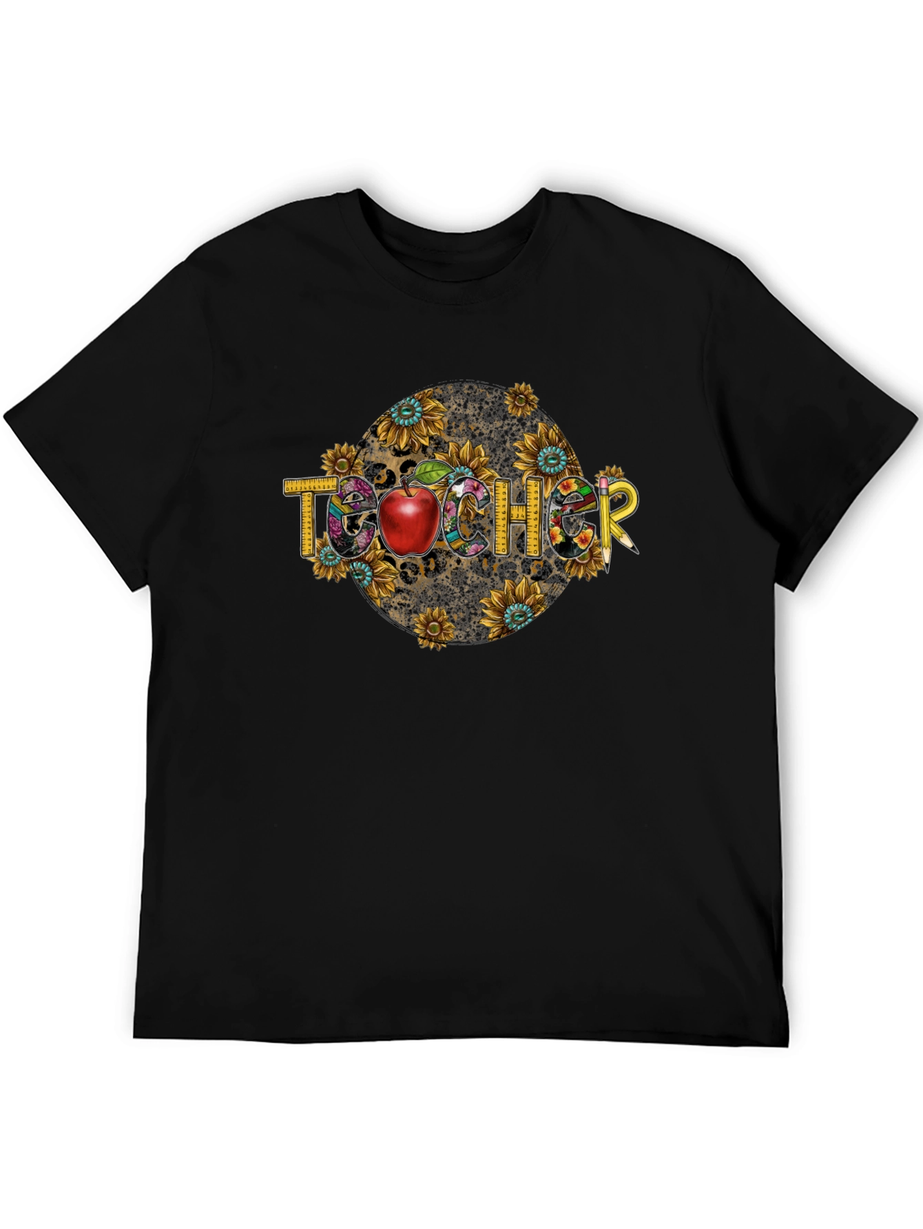 Teacher Sunflower Graphic Tee