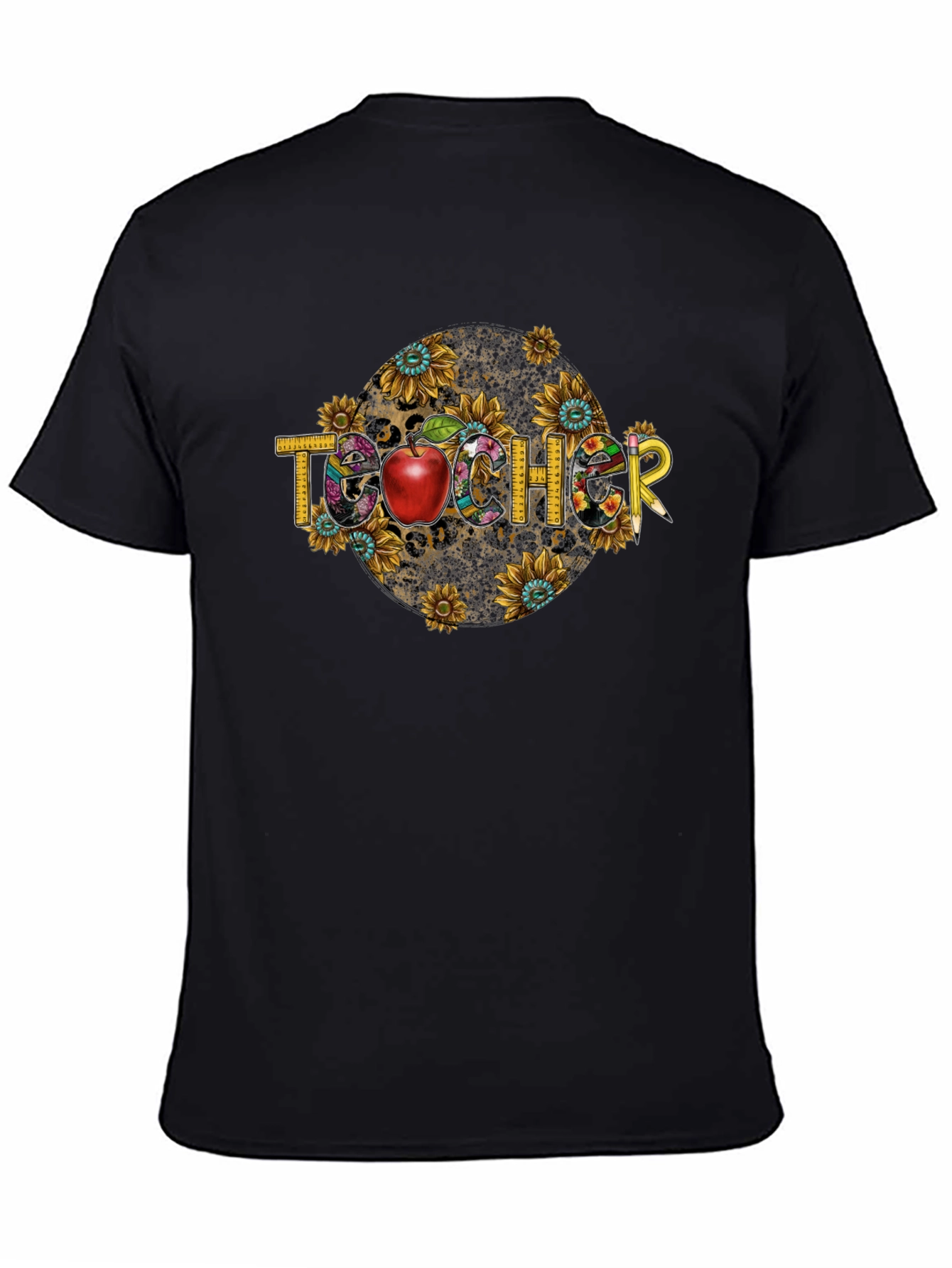 Teacher Sunflower Graphic Tee