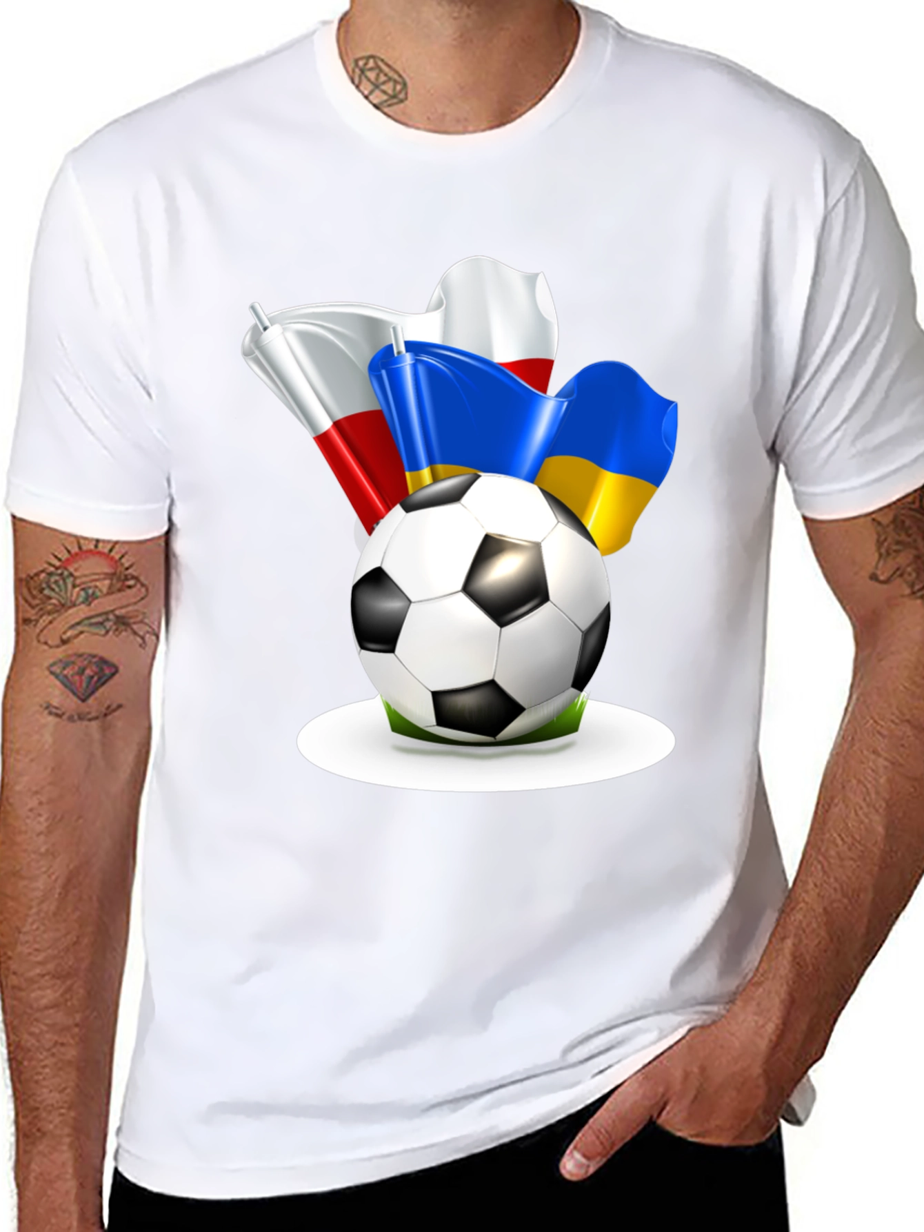 Poland Ukraine Football T-Shirt