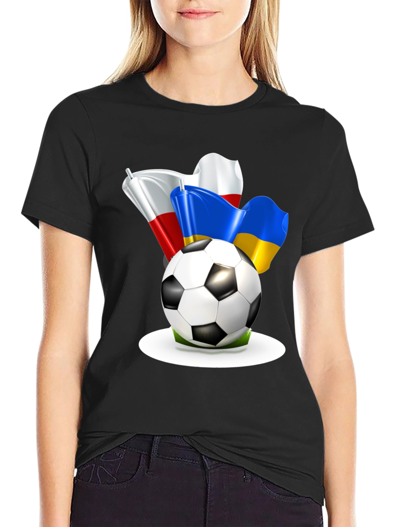 Poland Ukraine Football T-Shirt