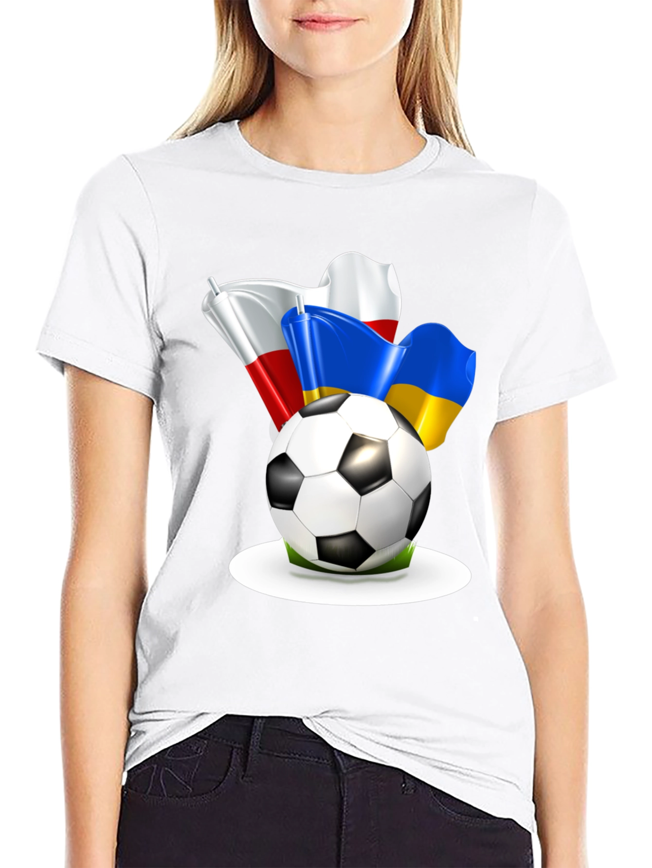 Poland Ukraine Football T-Shirt