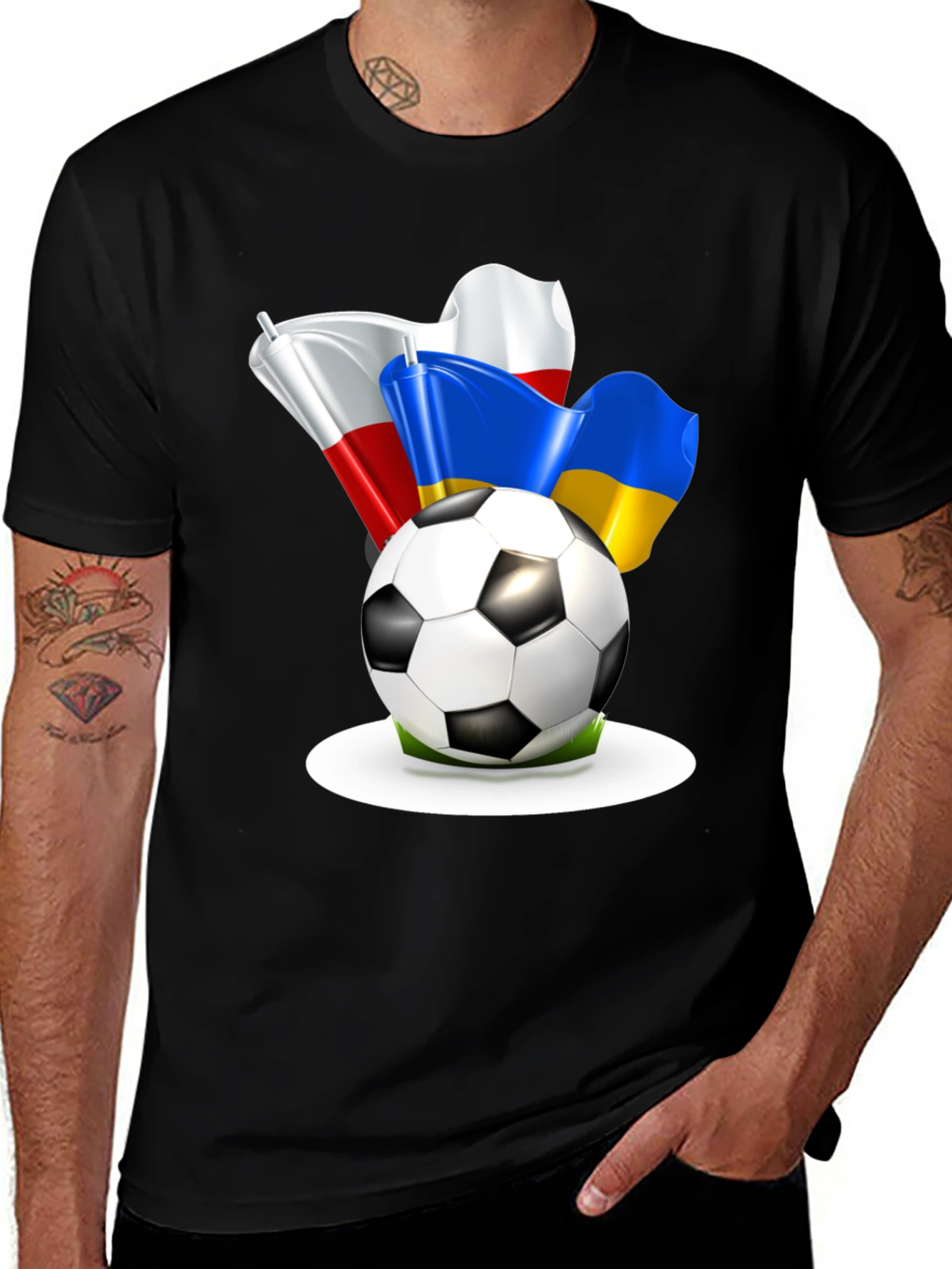 Poland Ukraine Football T-Shirt
