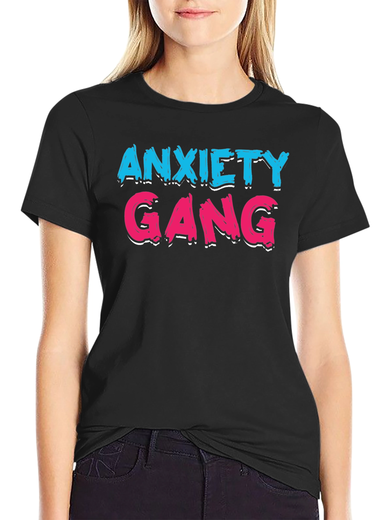 Anxiety Gang Graphic T-Shirt