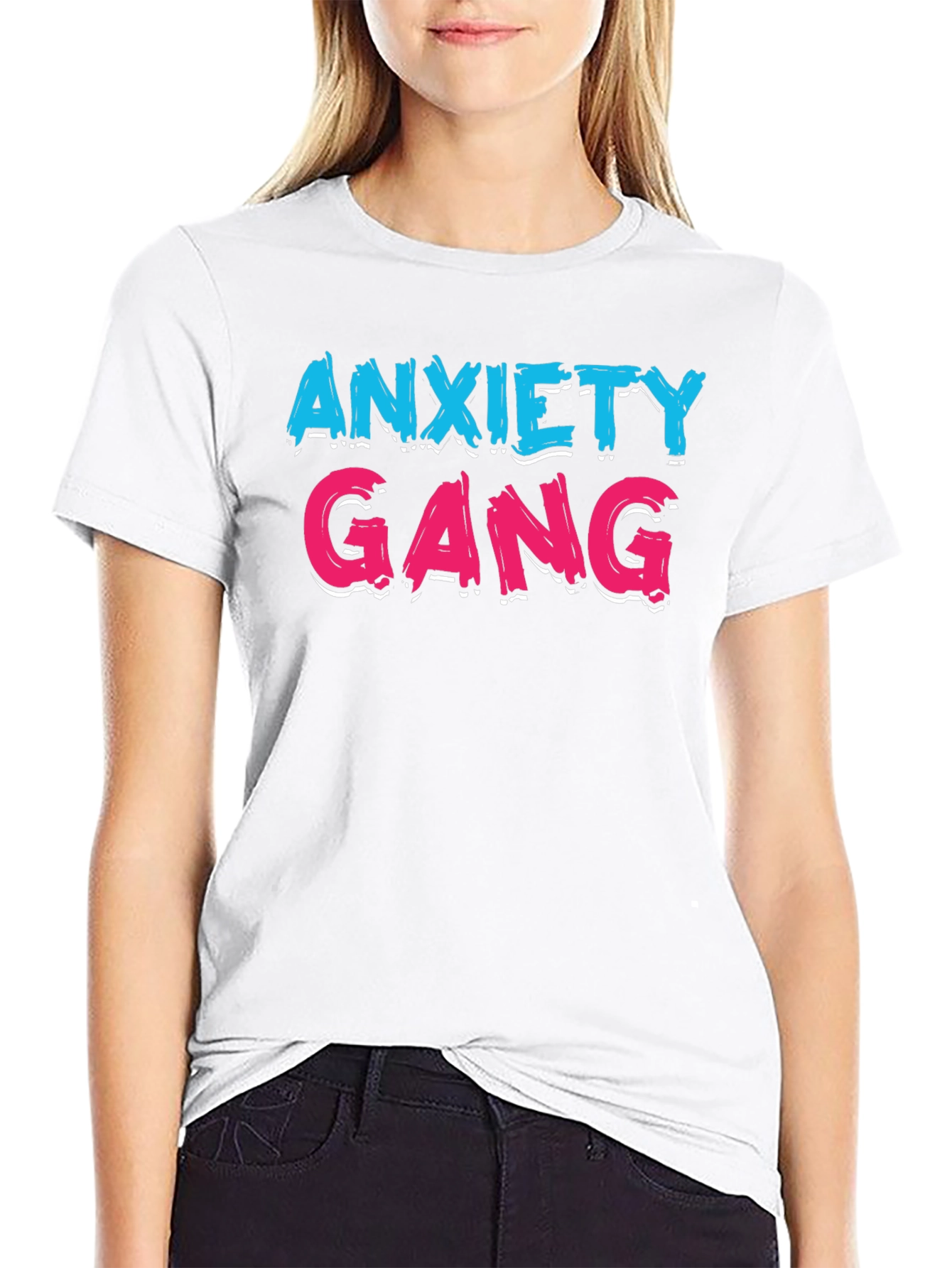 Anxiety Gang Graphic T-Shirt