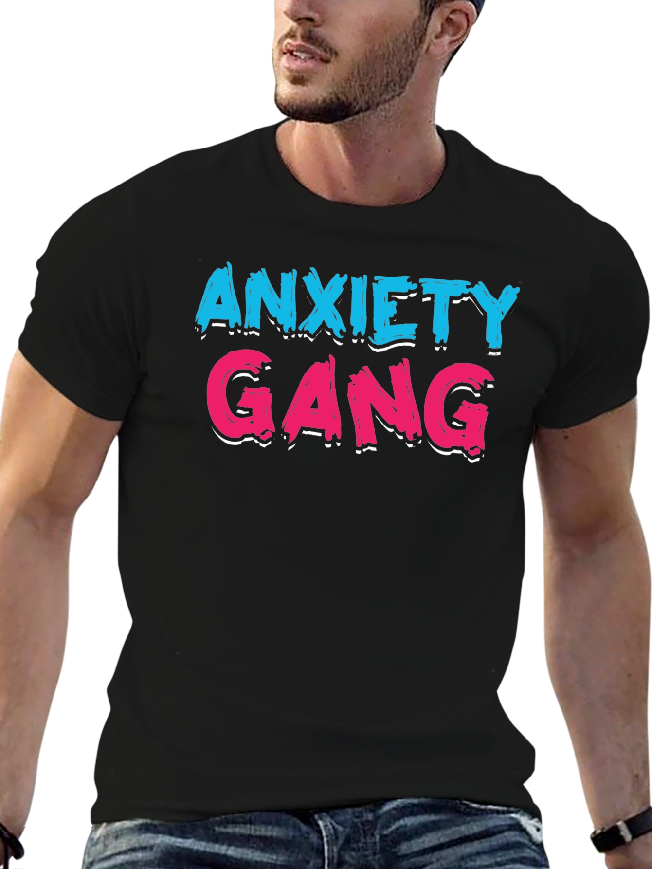 Anxiety Gang Graphic T-Shirt