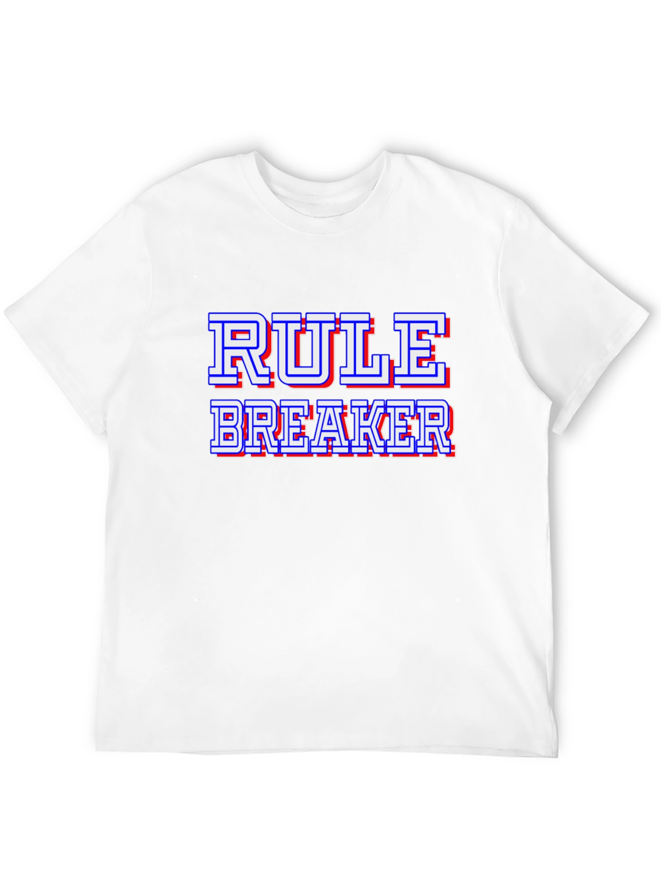 Rule Breaker Black Graphic Tee