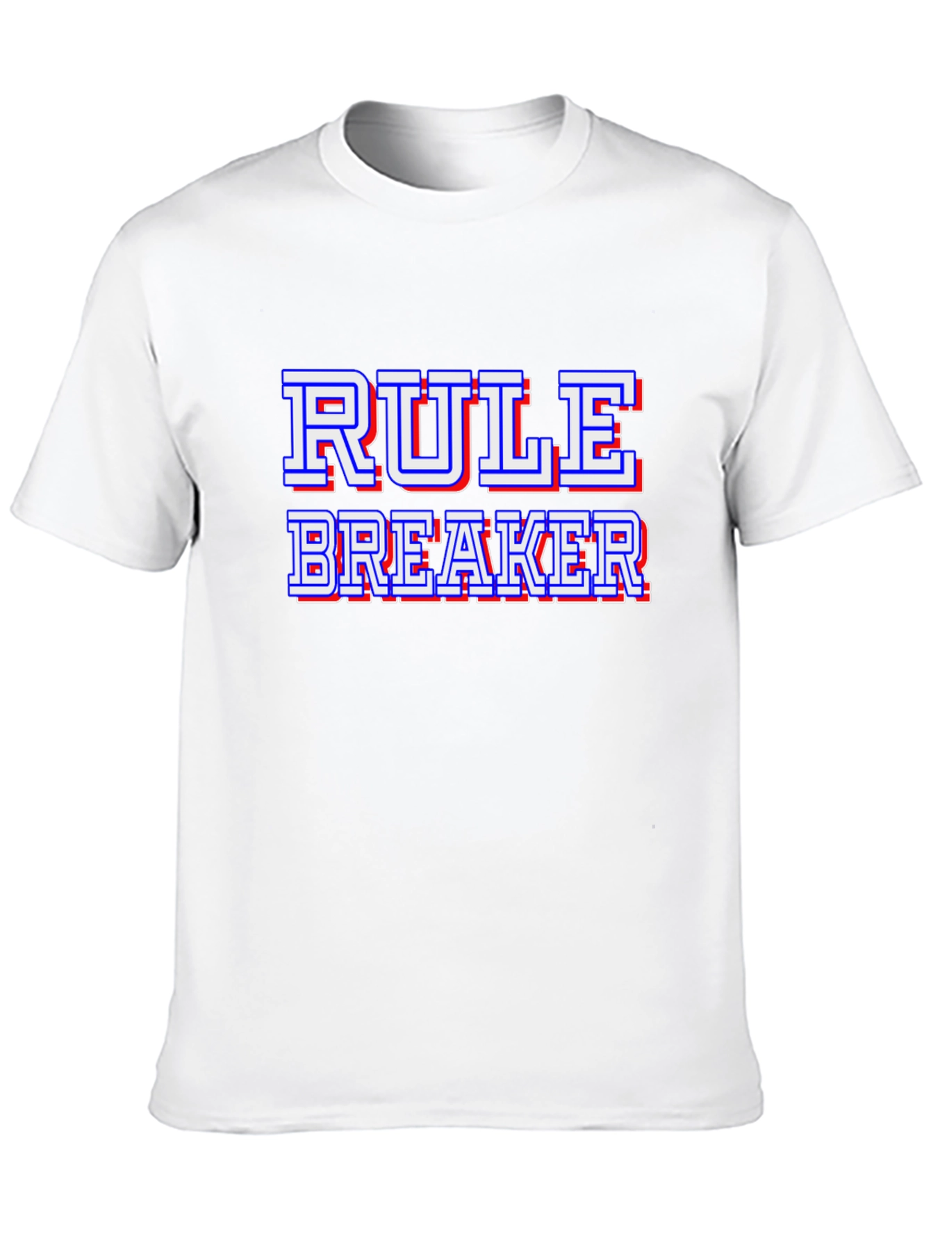 Rule Breaker Black Graphic Tee