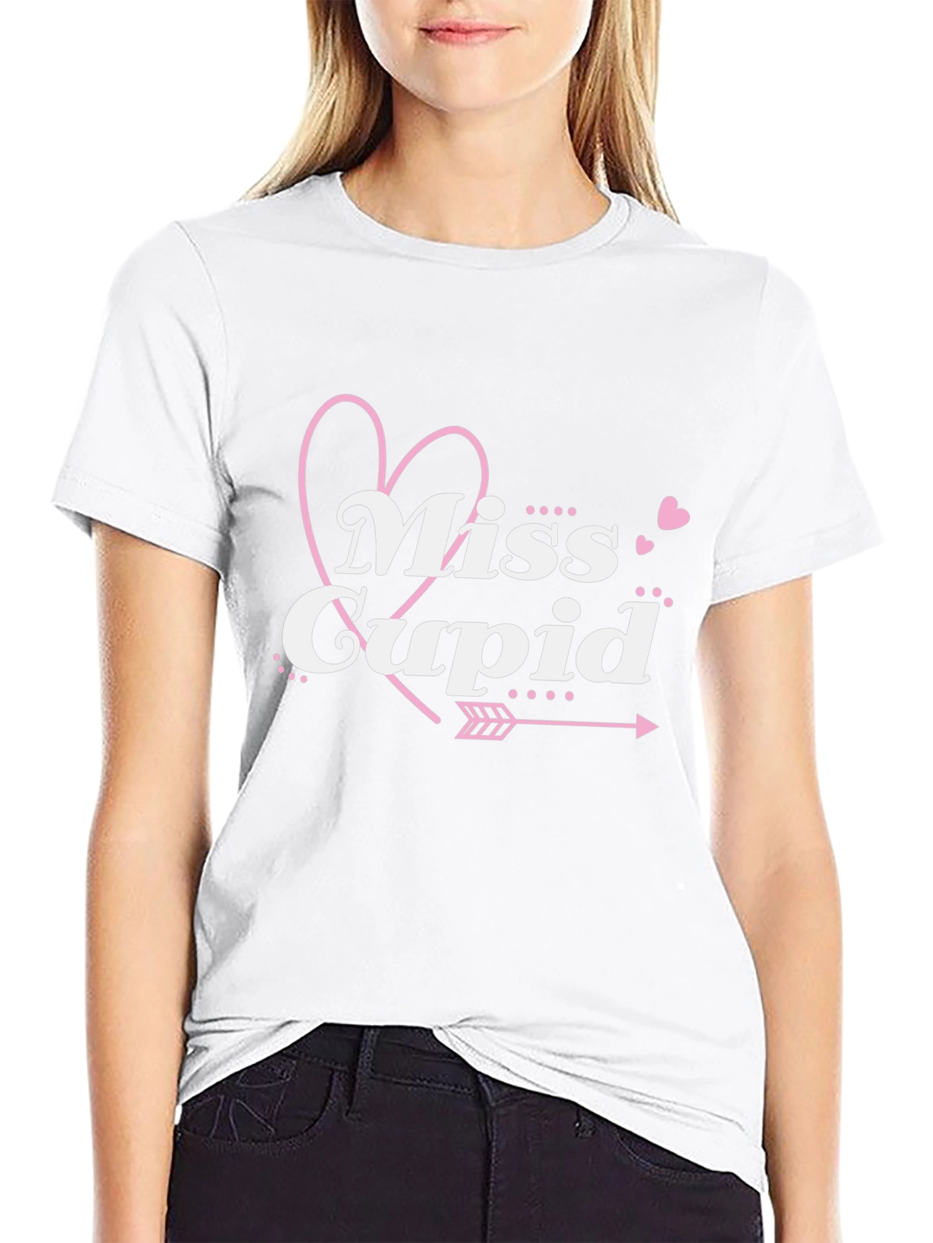 Miss Cupid Graphic Tee - Valentines Day Shirt