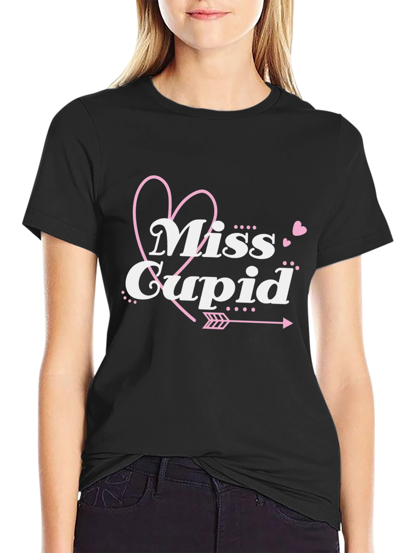 Miss Cupid Graphic Tee - Valentines Day Shirt