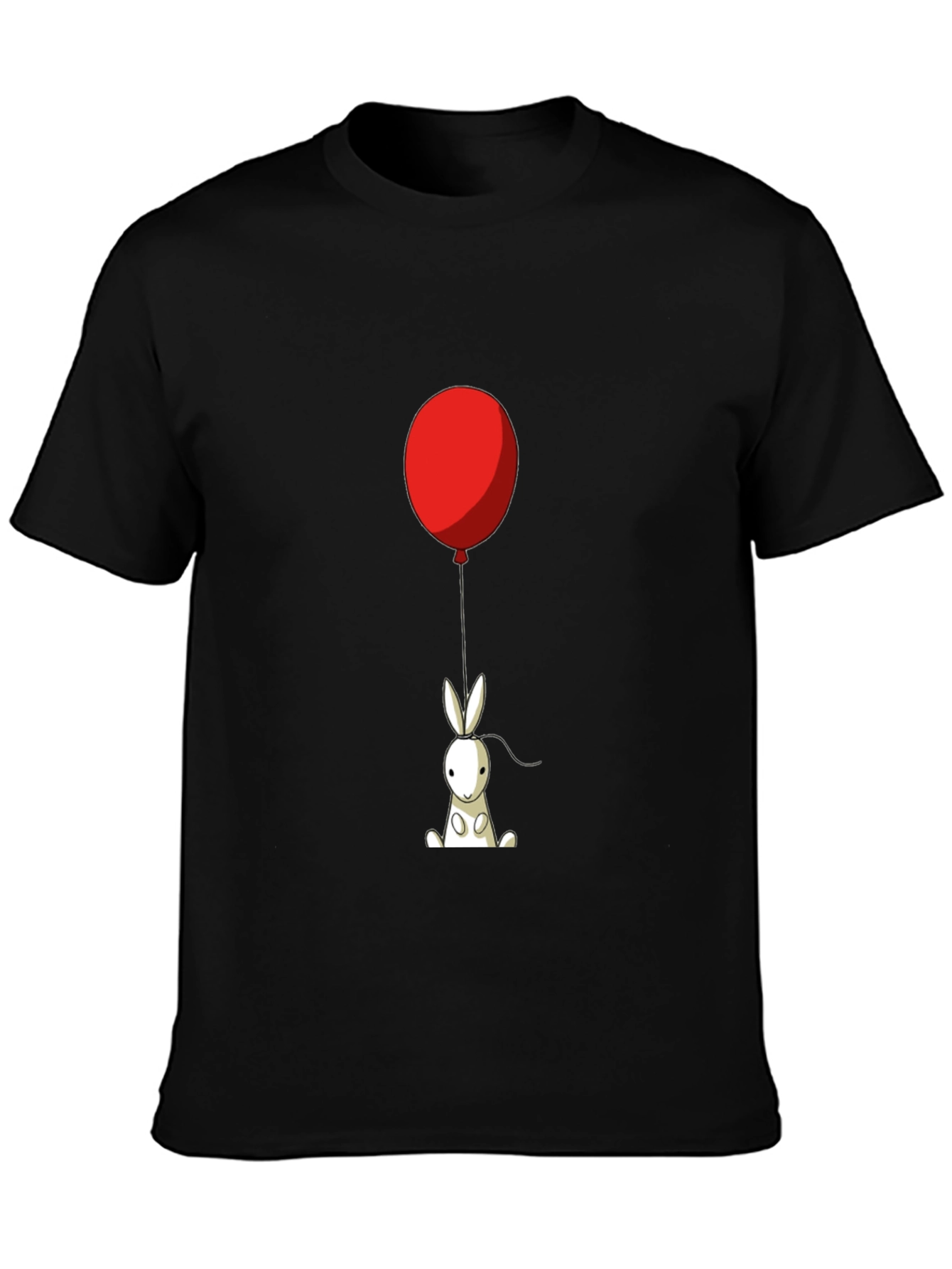 Rabbit with Balloon Graphic Tee