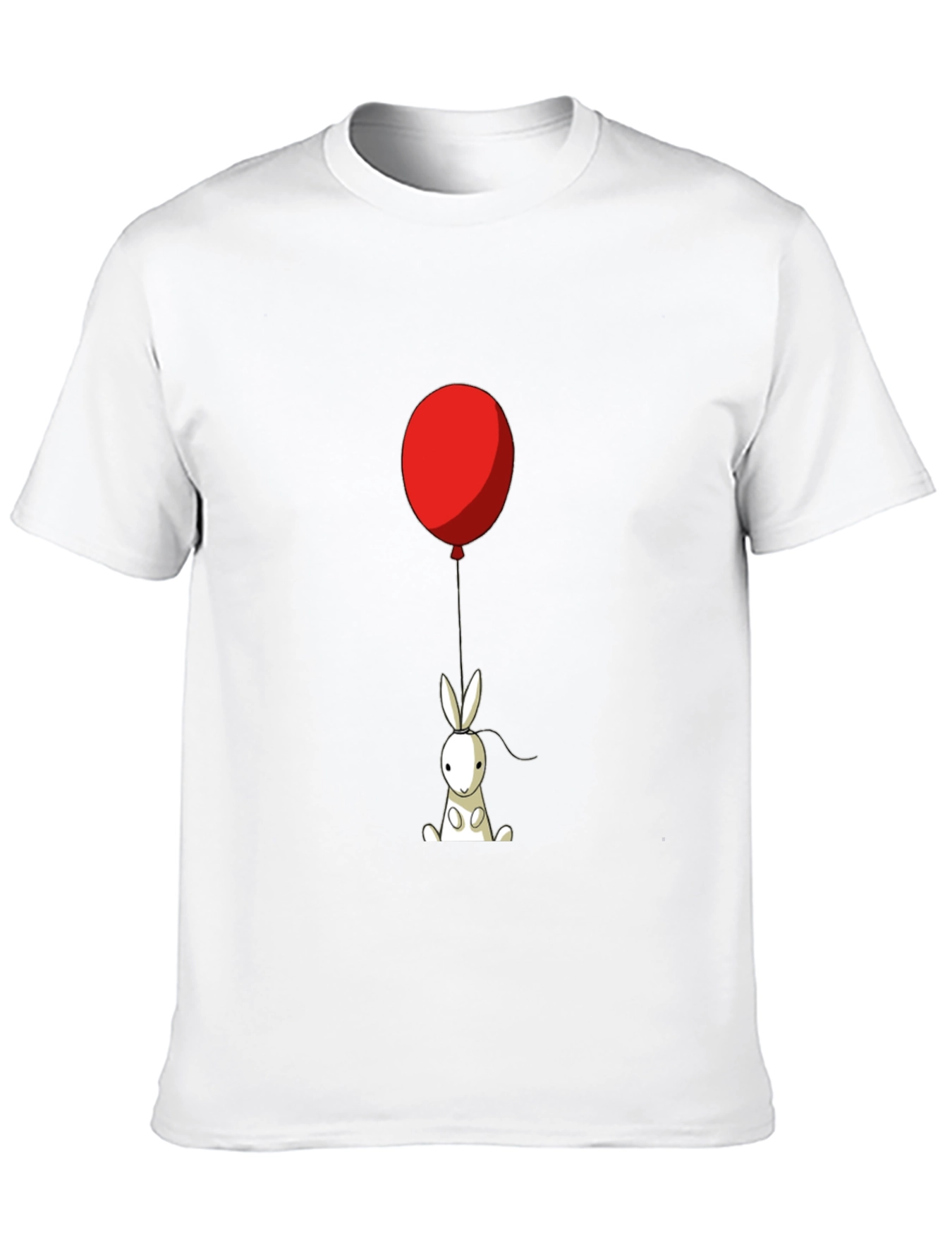 Rabbit with Balloon Graphic Tee