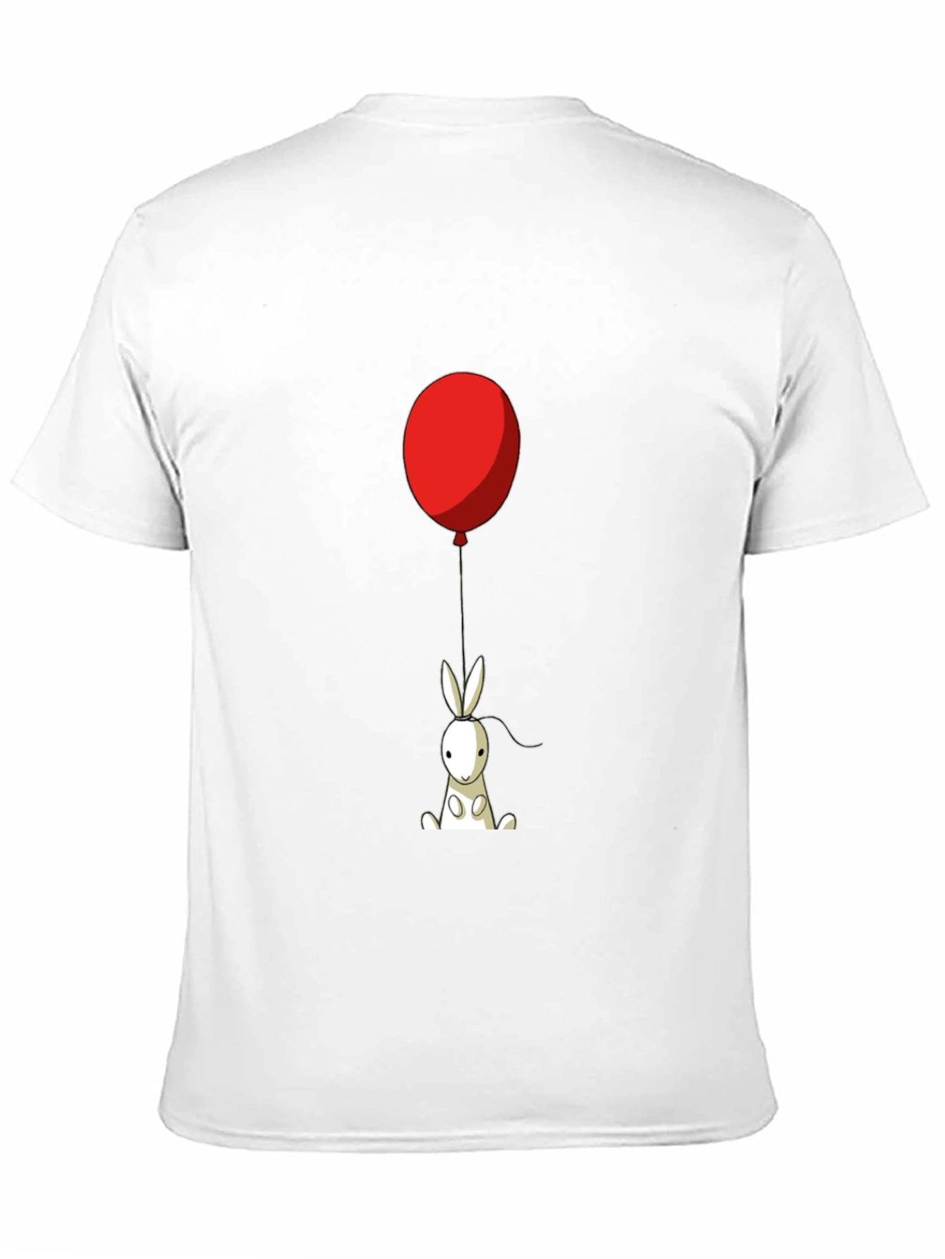 Rabbit with Balloon Graphic Tee