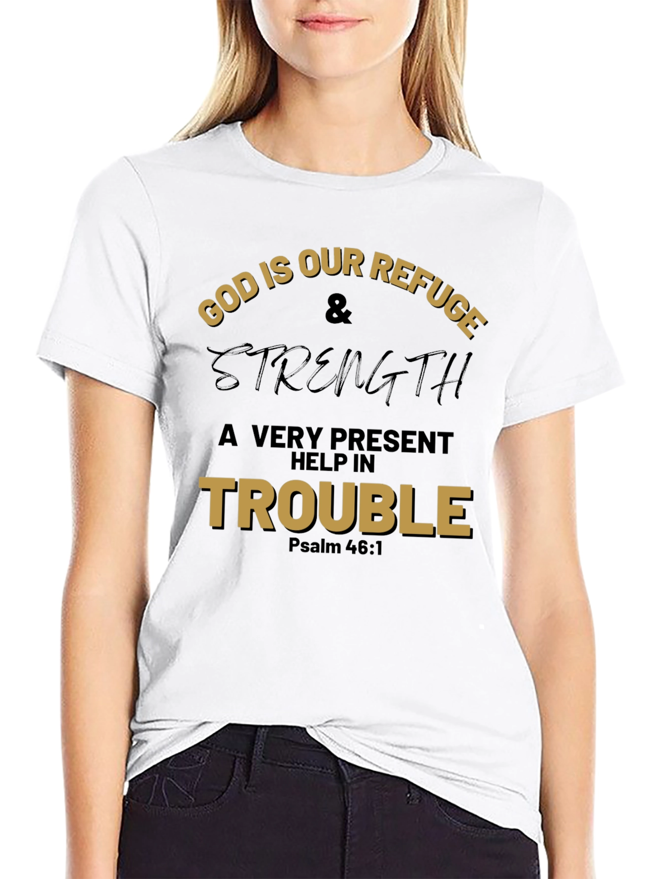 God Is Our Refuge Graphic T-Shirt