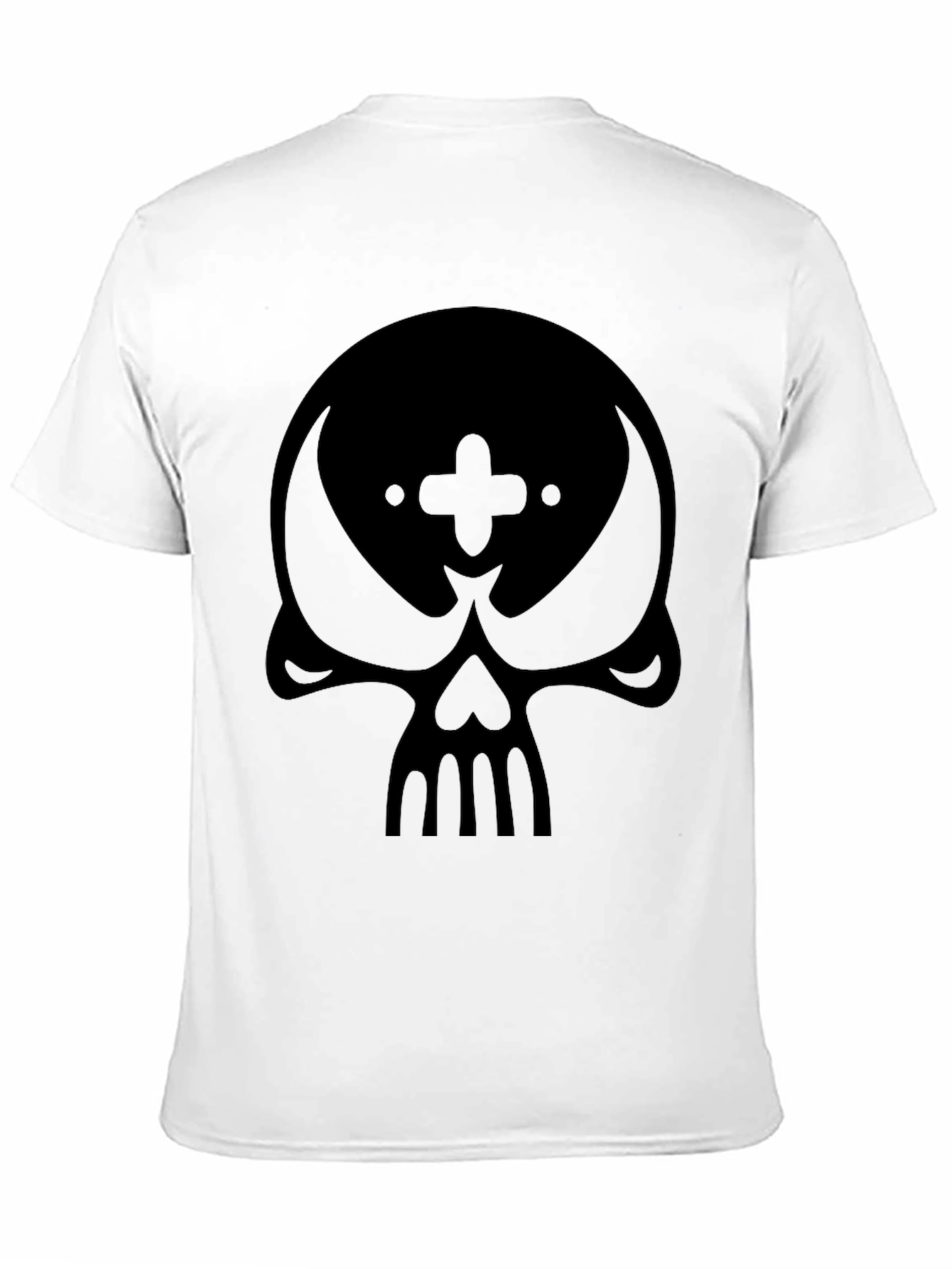 Skull Graphic Black T-Shirt - Modern Style