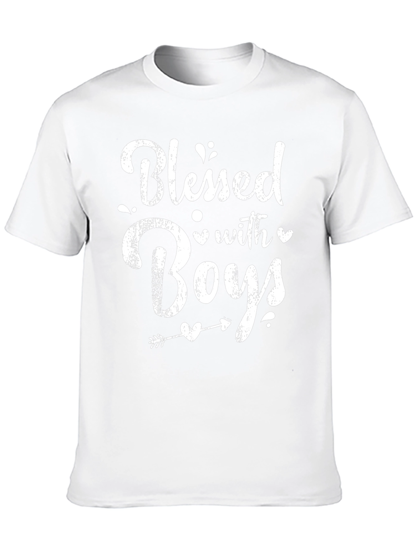 Blessed with Boys T-Shirt - Trendy Mom Tee
