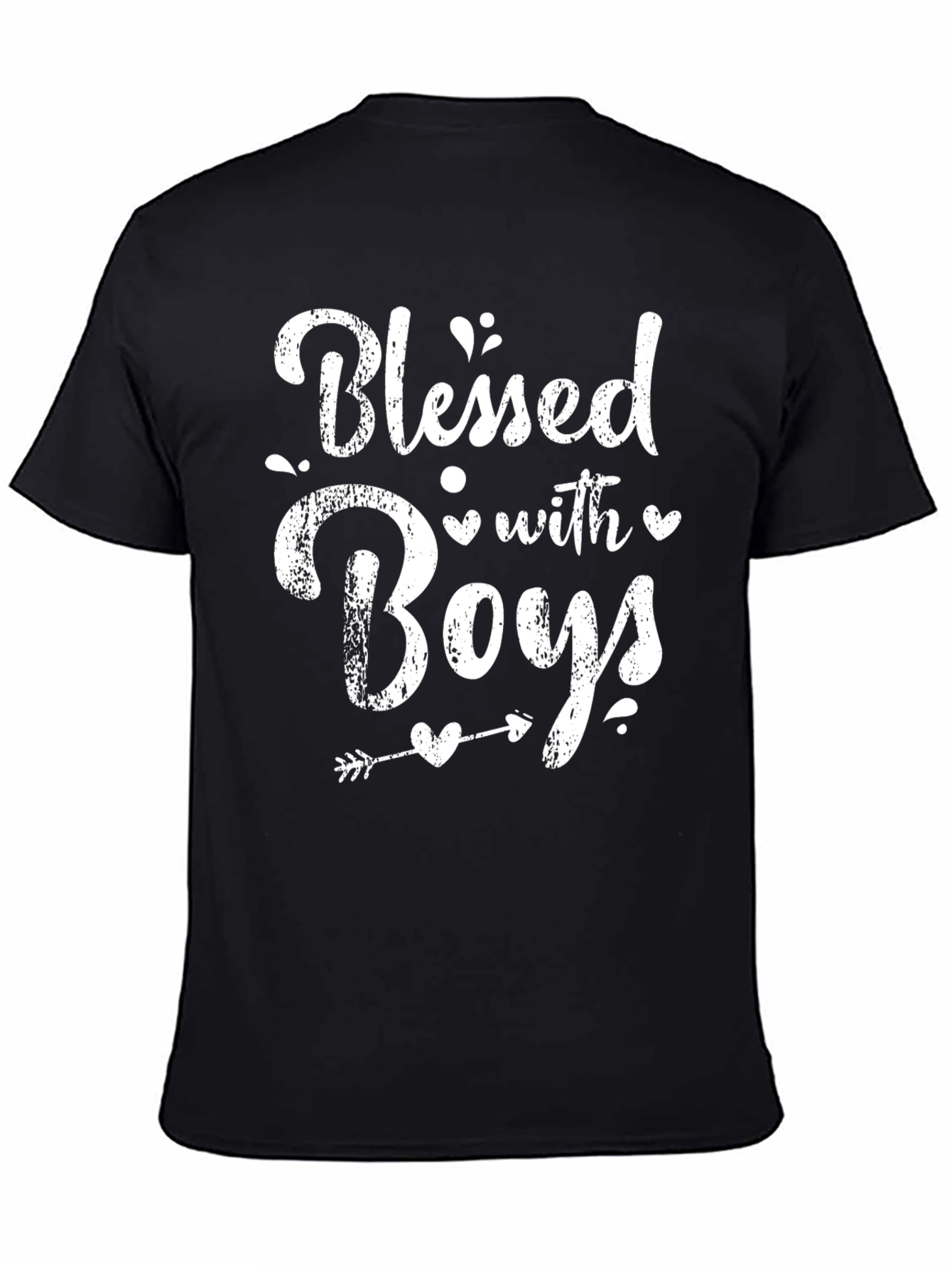 Blessed with Boys T-Shirt - Trendy Mom Tee