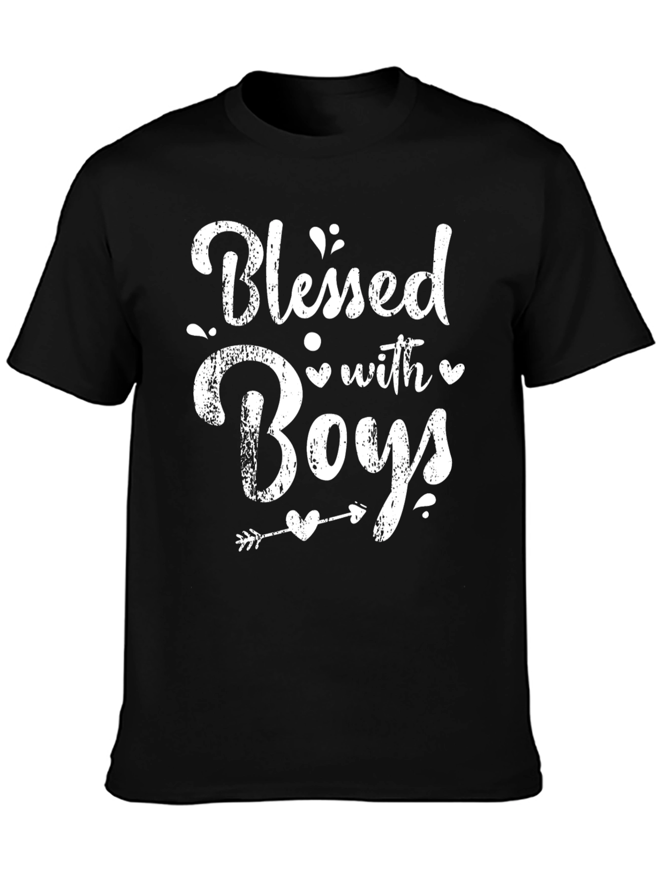 Blessed with Boys T-Shirt - Trendy Mom Tee
