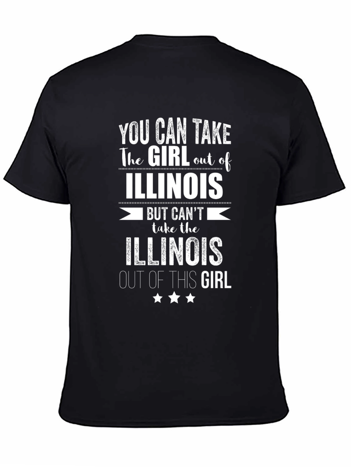 Illinois Girl T-Shirt - Novelty State Pride Tee