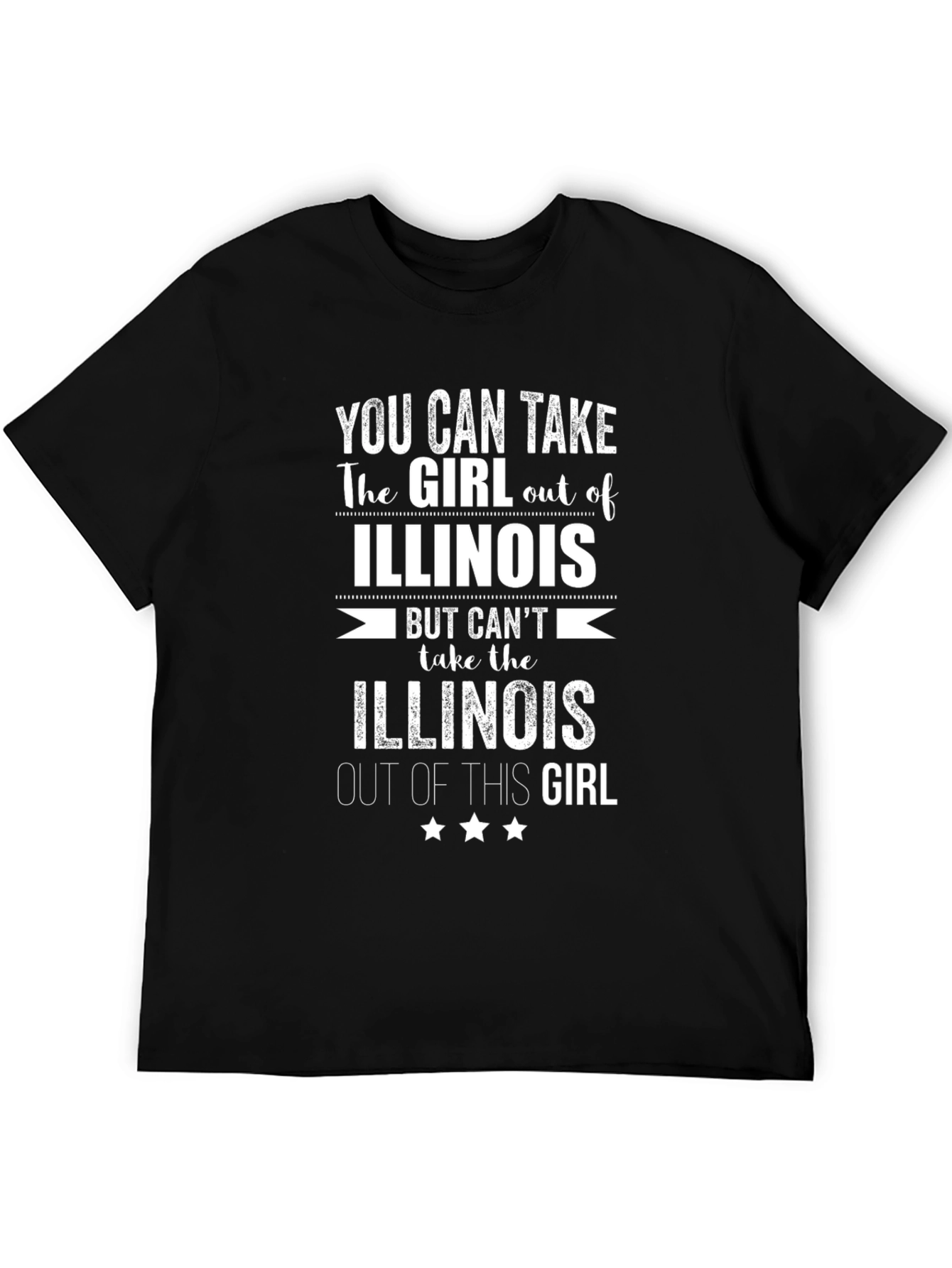 Illinois Girl T-Shirt - Novelty State Pride Tee