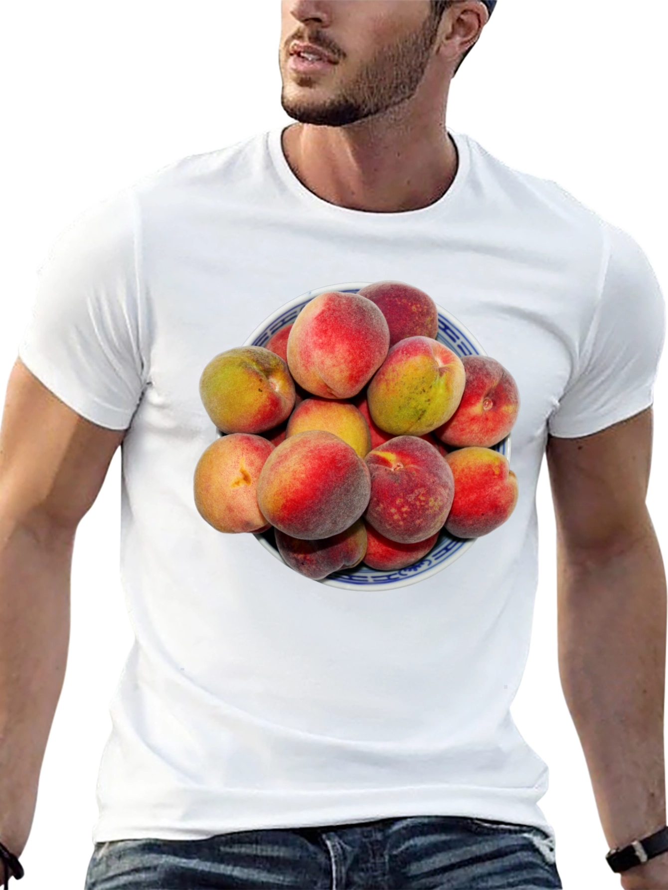 Peach Bowl Graphic T-Shirt