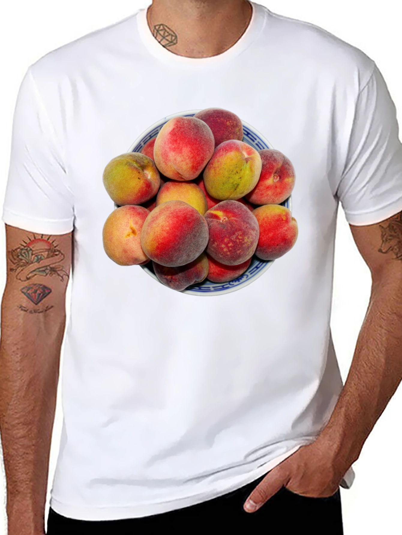 Peach Bowl Graphic T-Shirt
