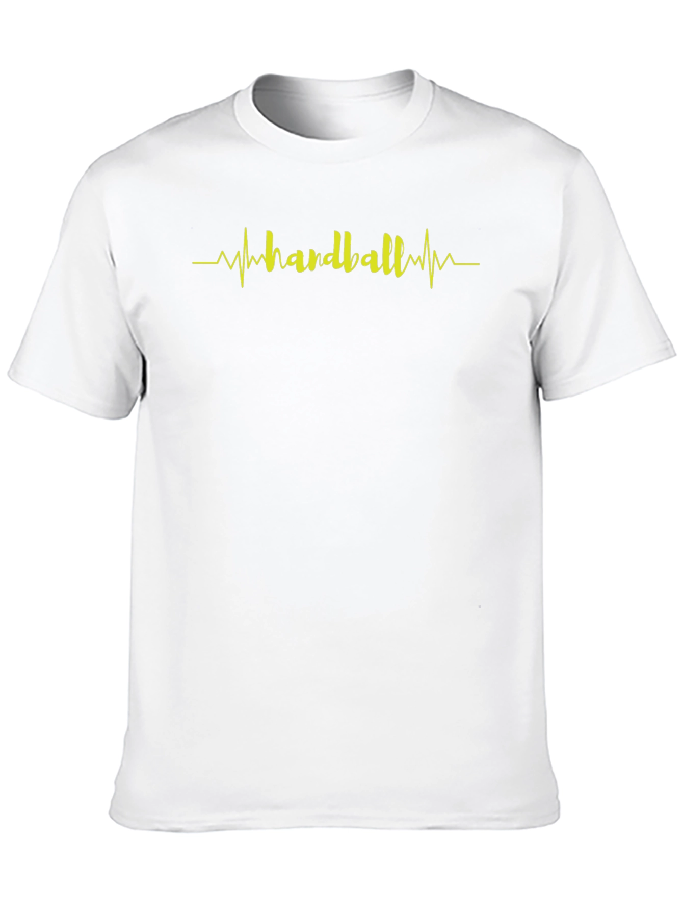 Handball Heartbeat Graphic Tee - Black T-Shirt