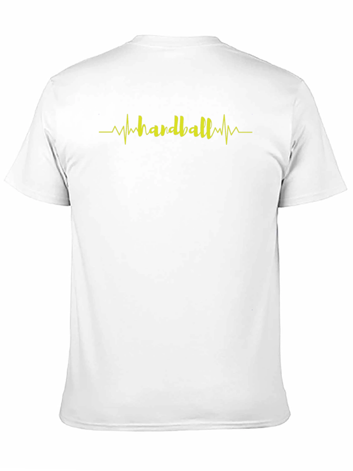 Handball Heartbeat Graphic Tee - Black T-Shirt