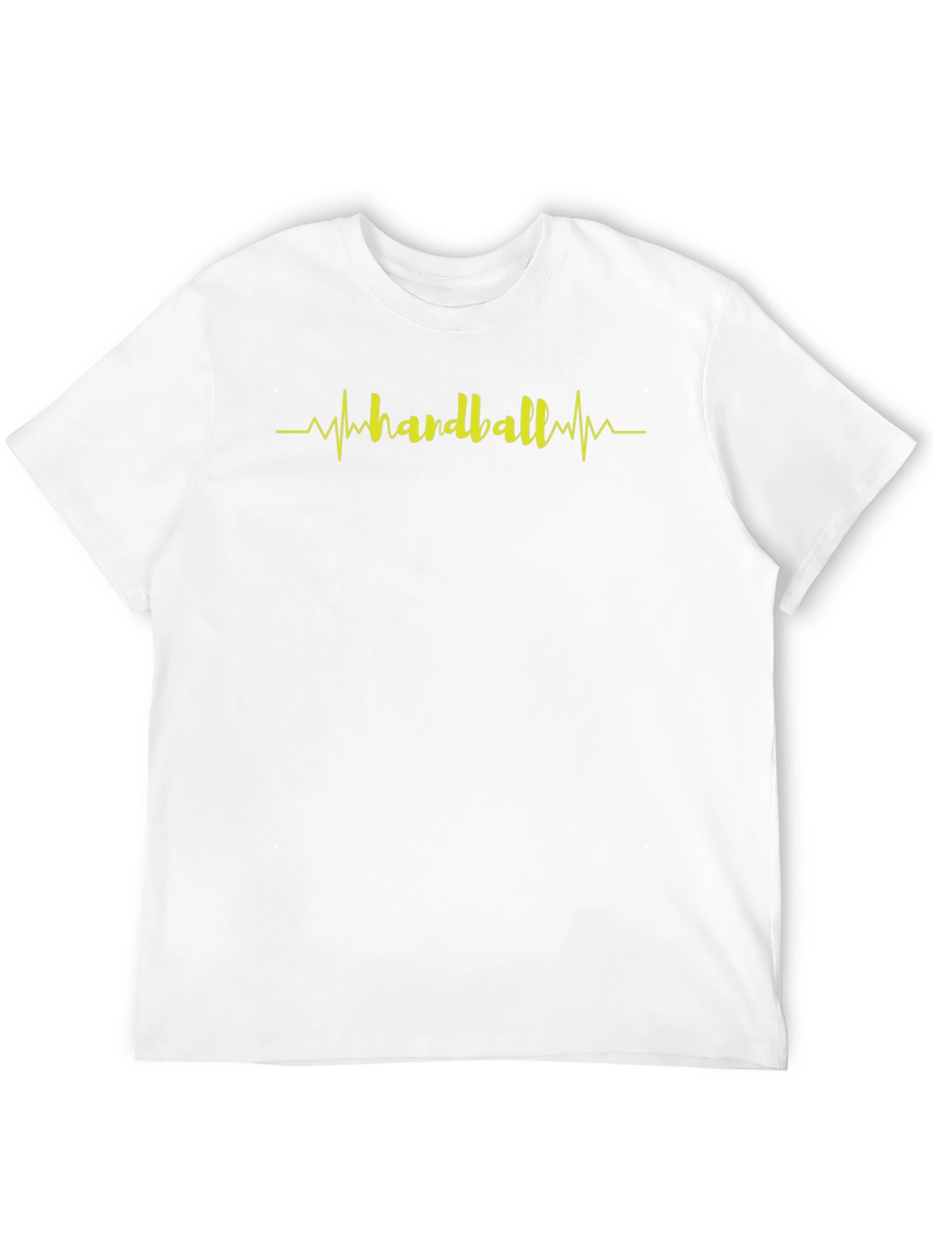 Handball Heartbeat Graphic Tee - Black T-Shirt