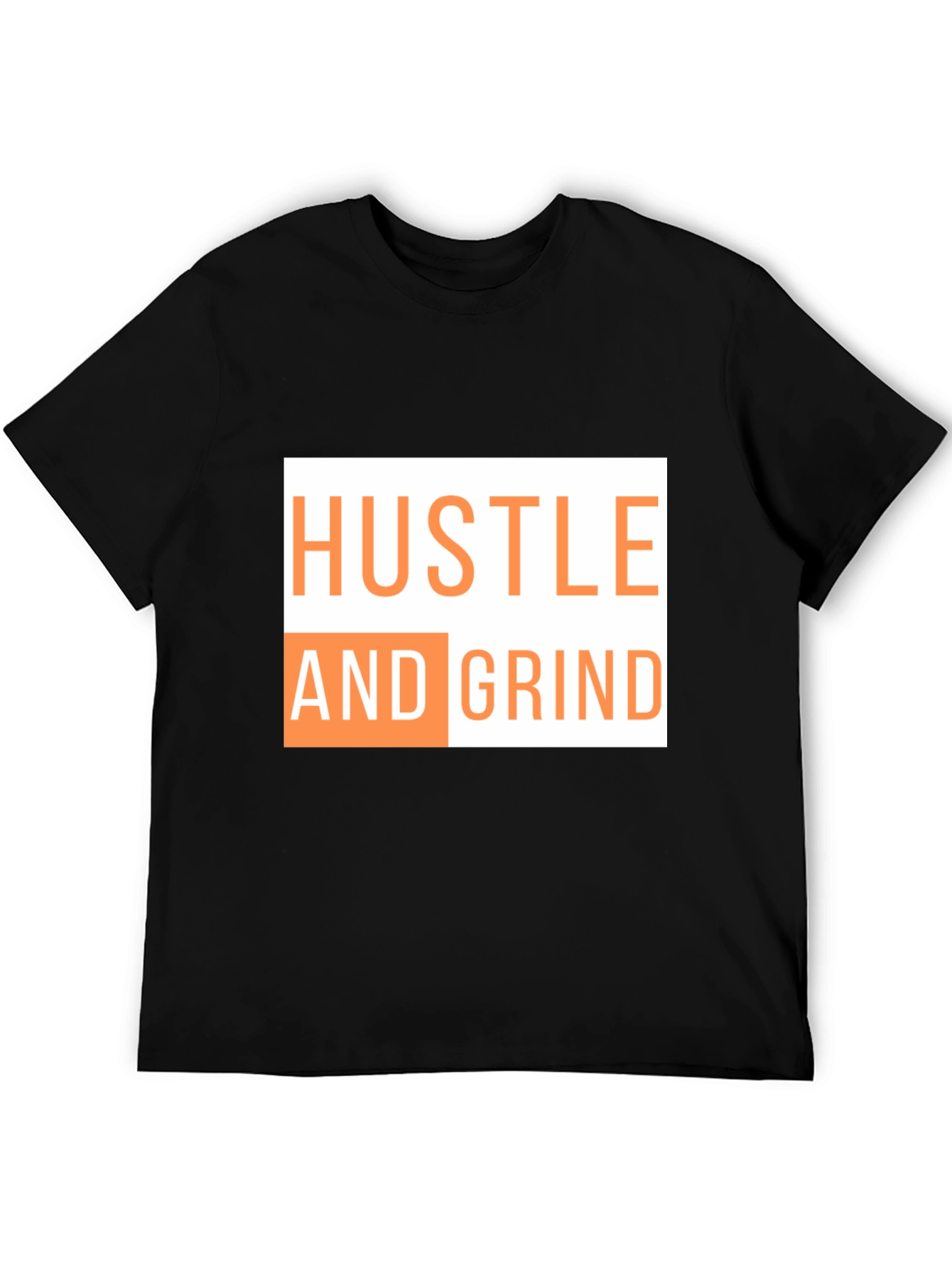 Hustle & Grind Graphic Tee - Motivational T-Shirt