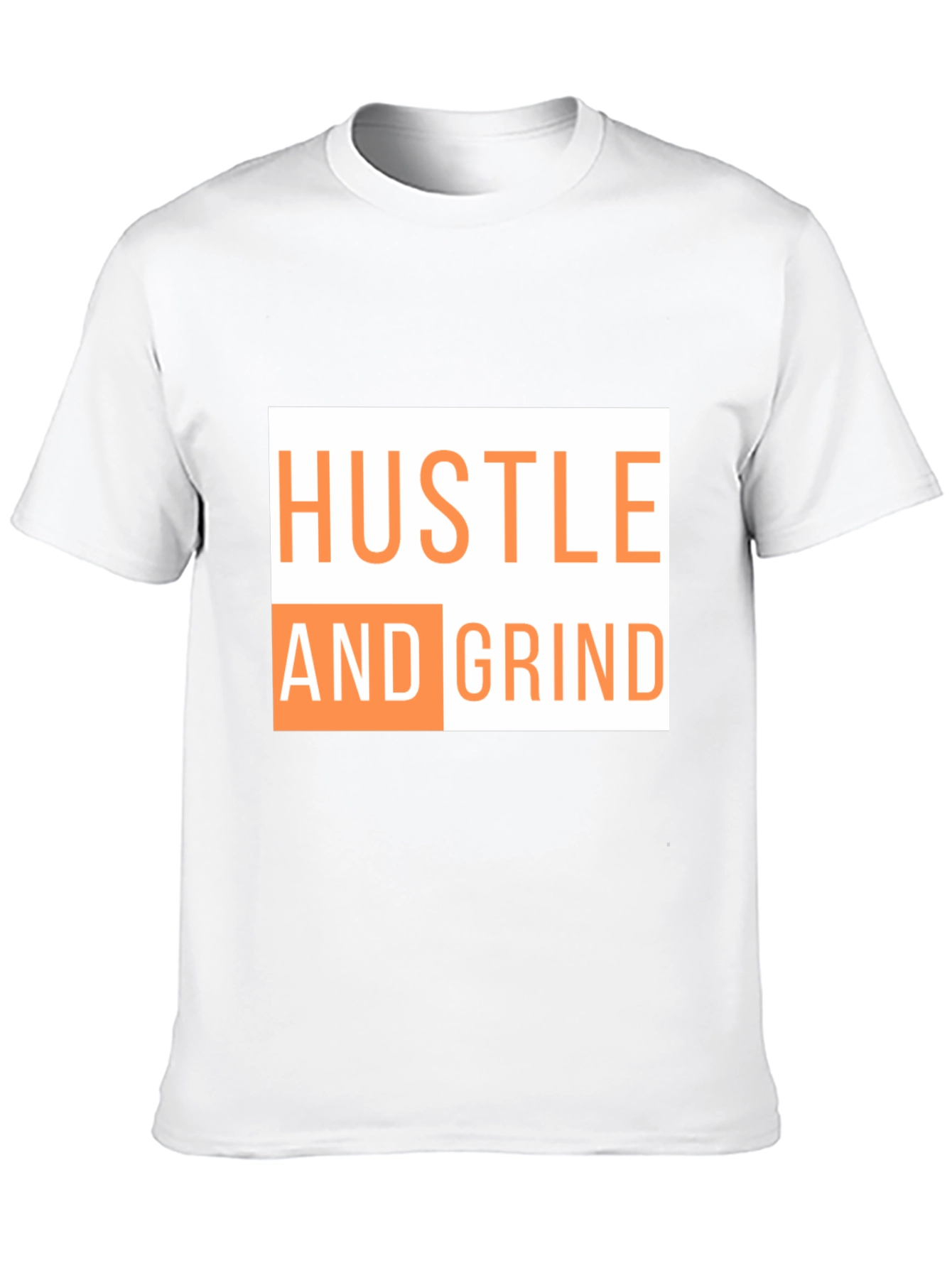 Hustle & Grind Graphic Tee - Motivational T-Shirt