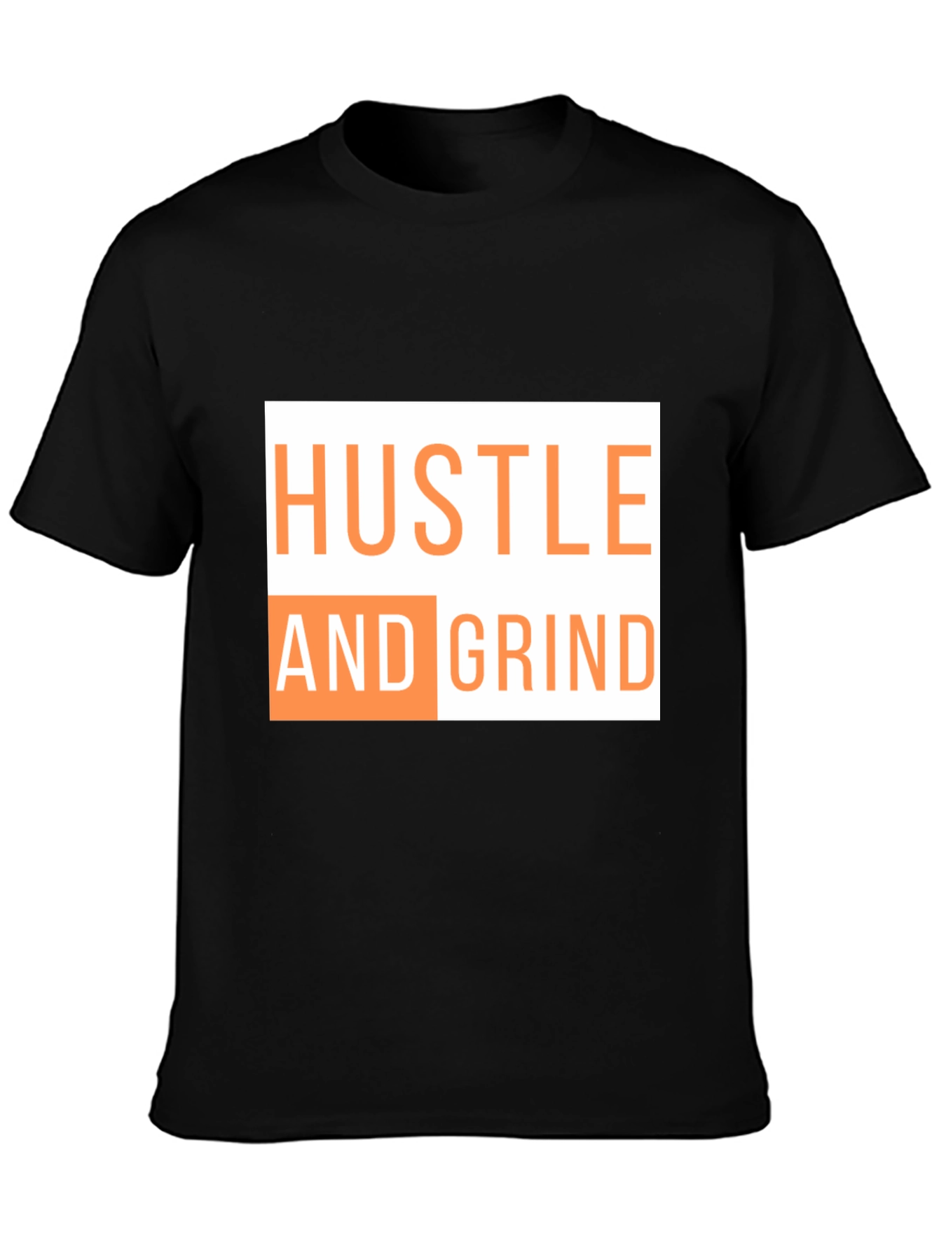 Hustle & Grind Graphic Tee - Motivational T-Shirt