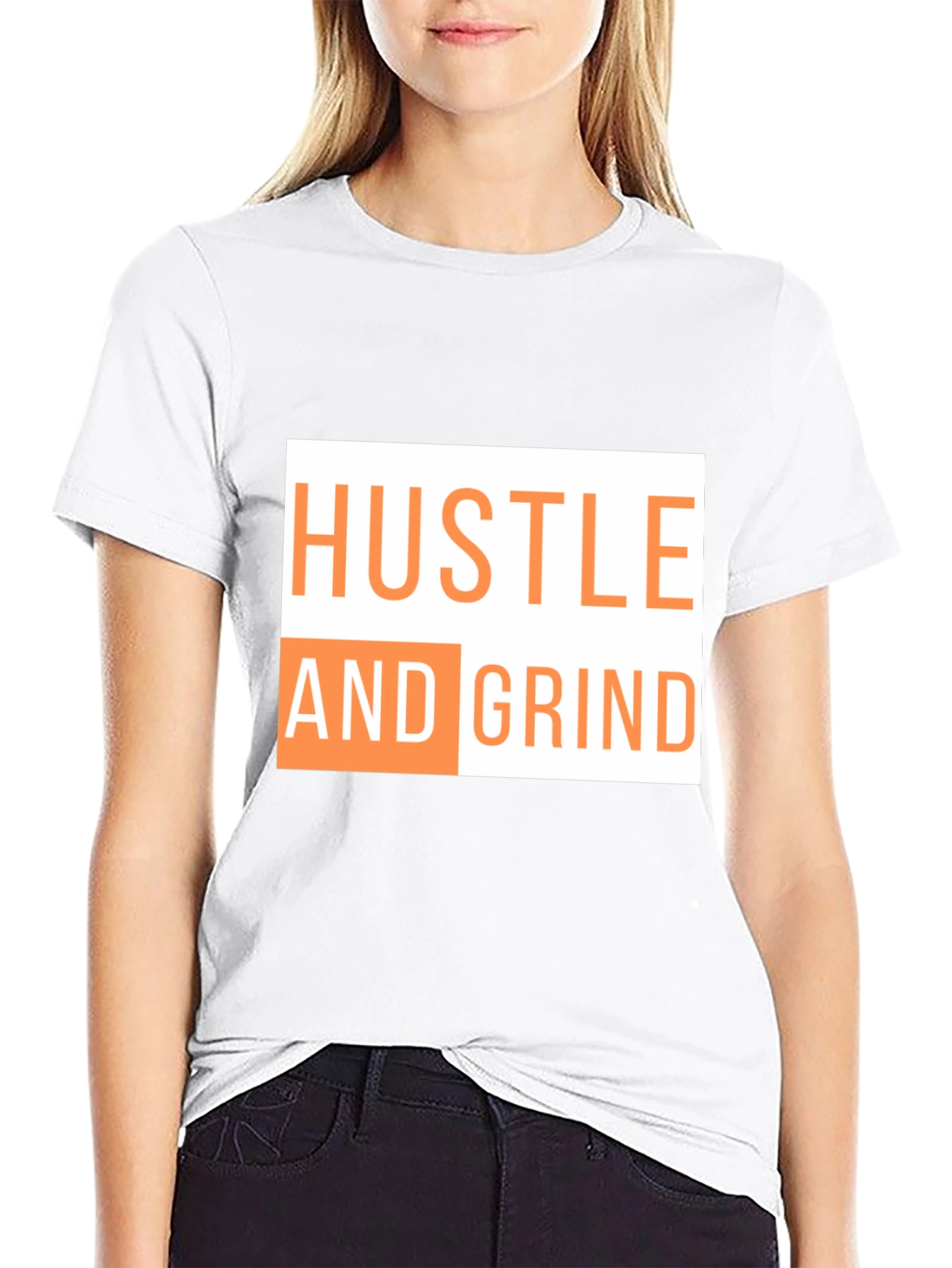 Hustle & Grind Graphic Tee - Motivational T-Shirt