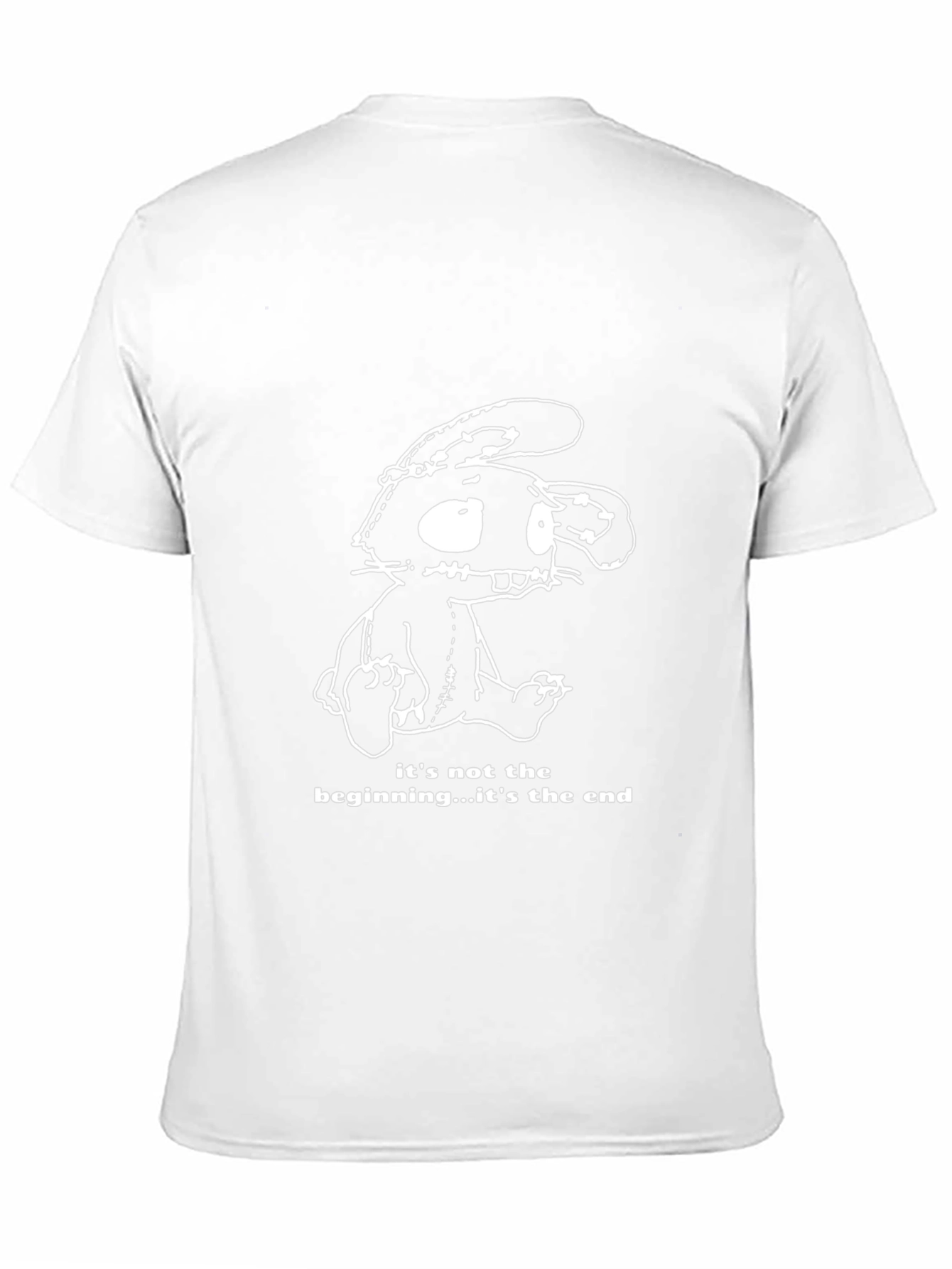End of Beginning Rabbit Graphic T-Shirt