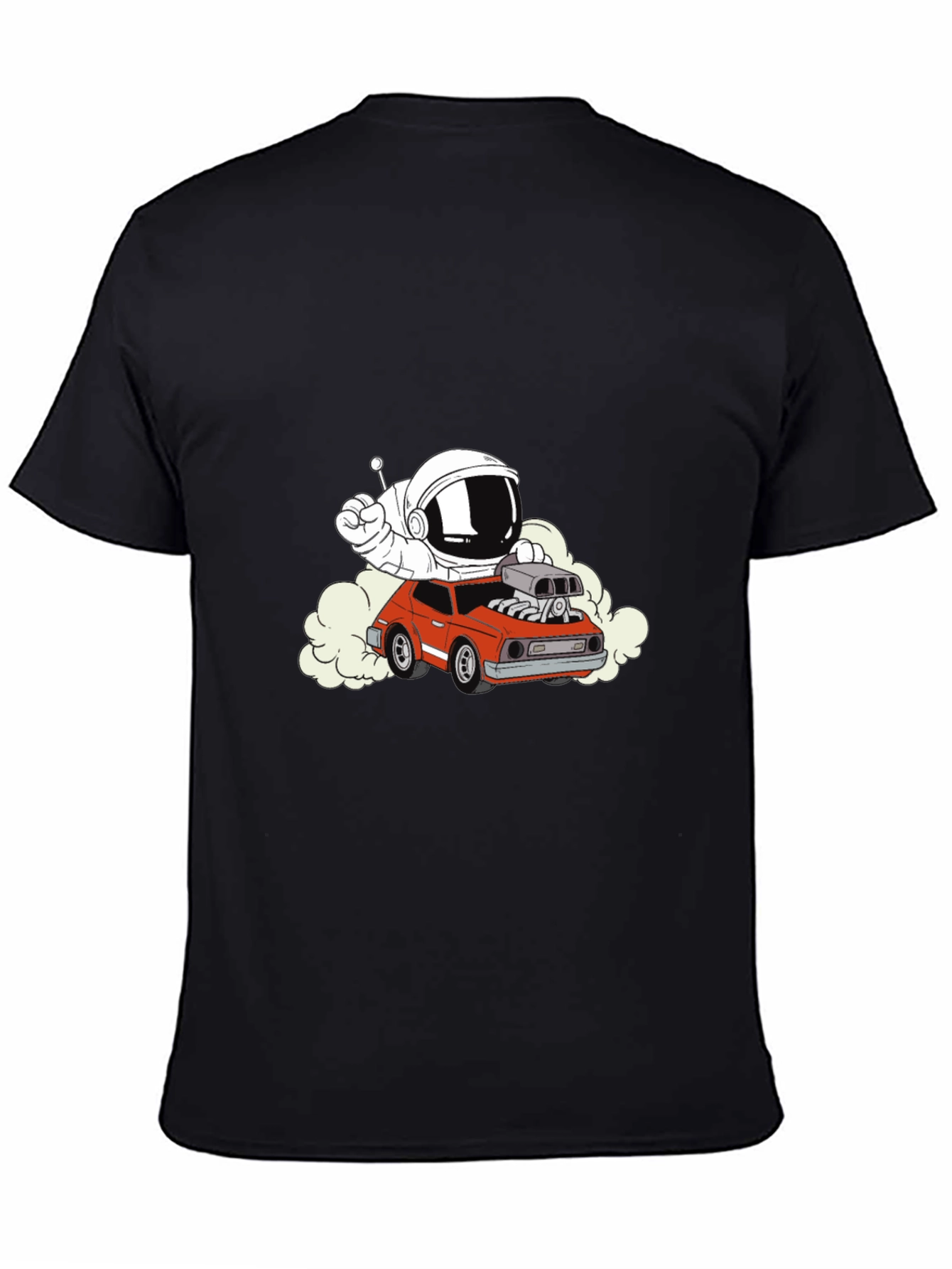 Astronaut Racing T-Shirt - Cool Graphic Tee