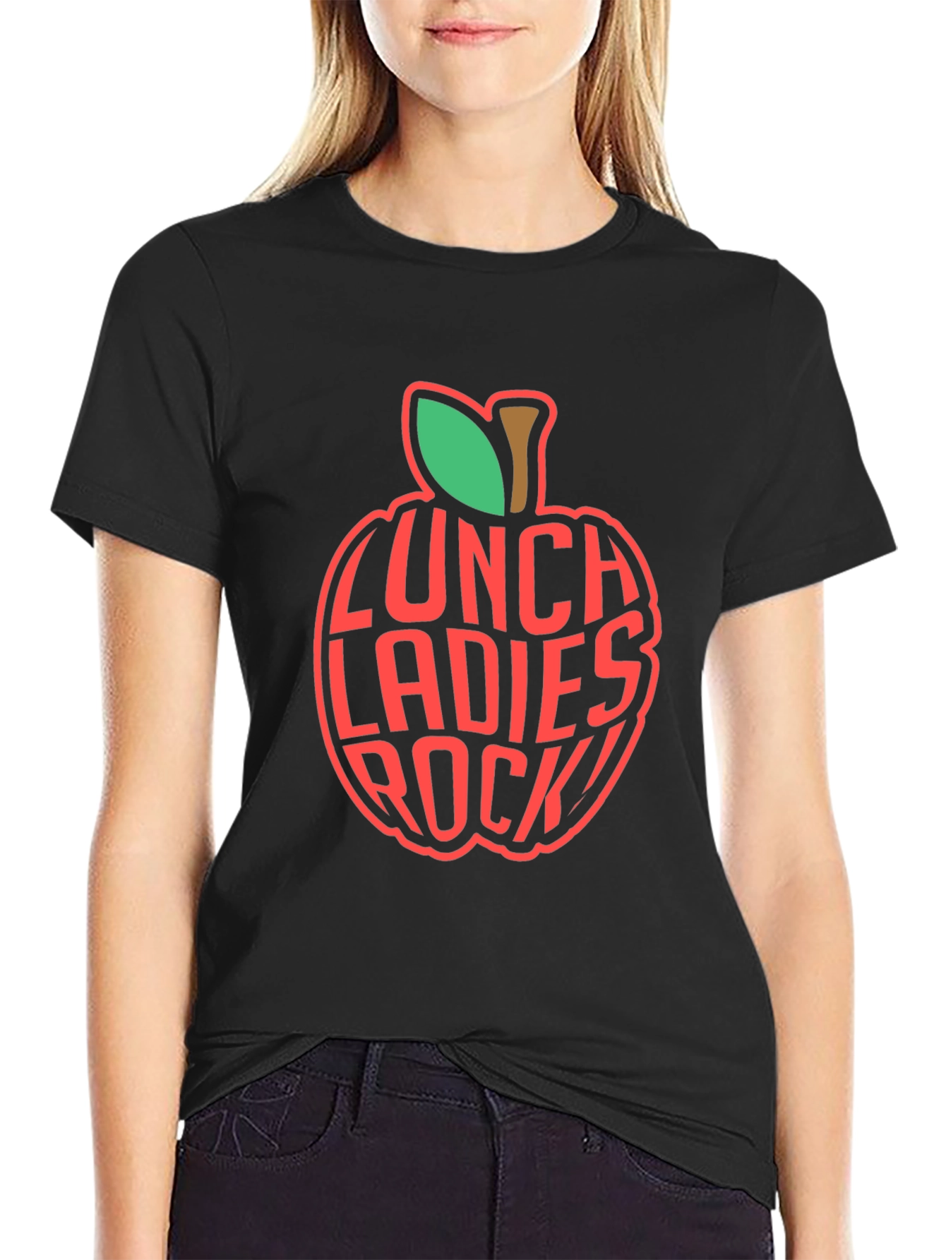 Lunch Ladies Rock Graphic Tee - Unisex Crew Neck