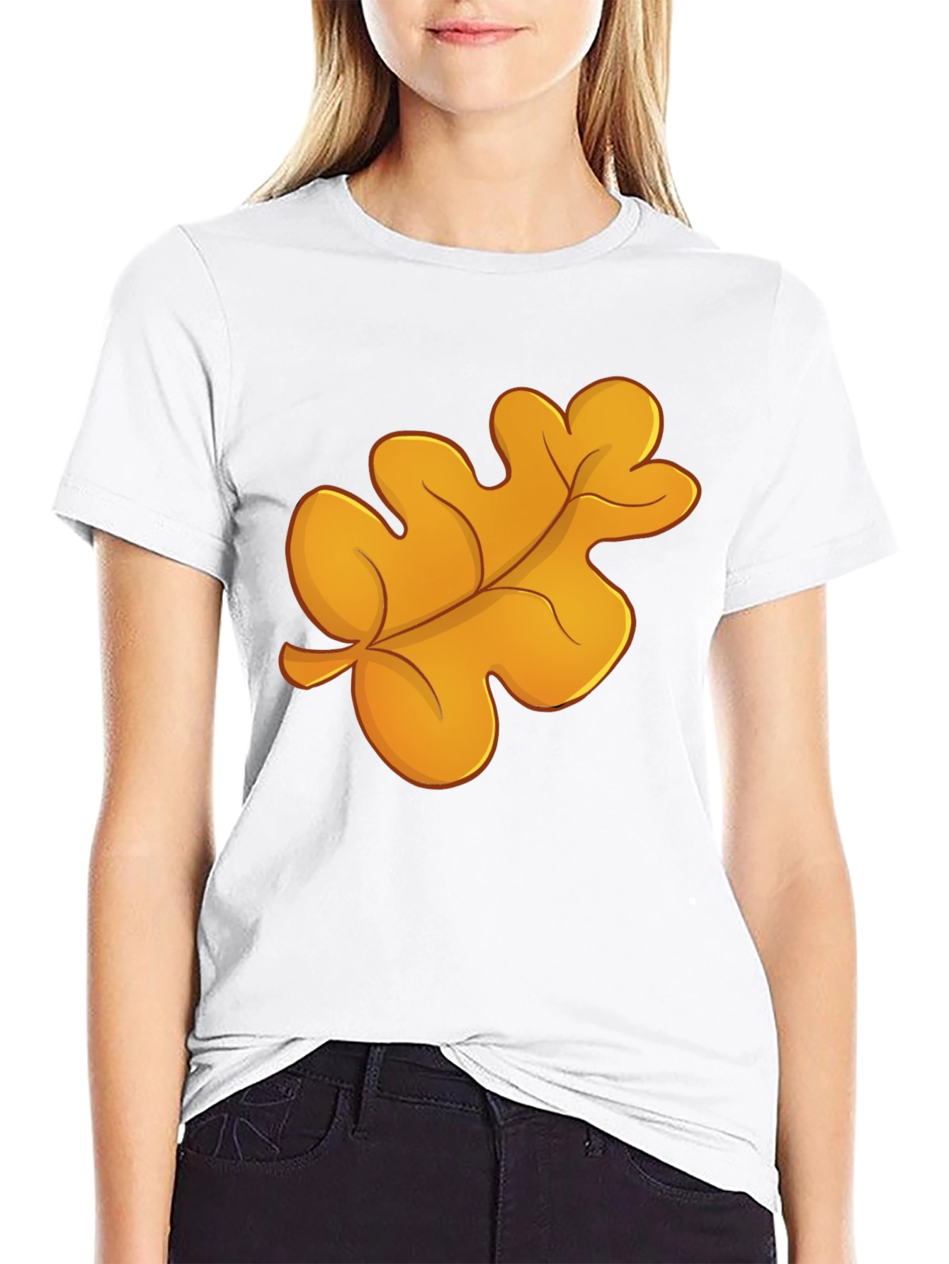 Oak Leaf Graphic Tee - Casual Comfort