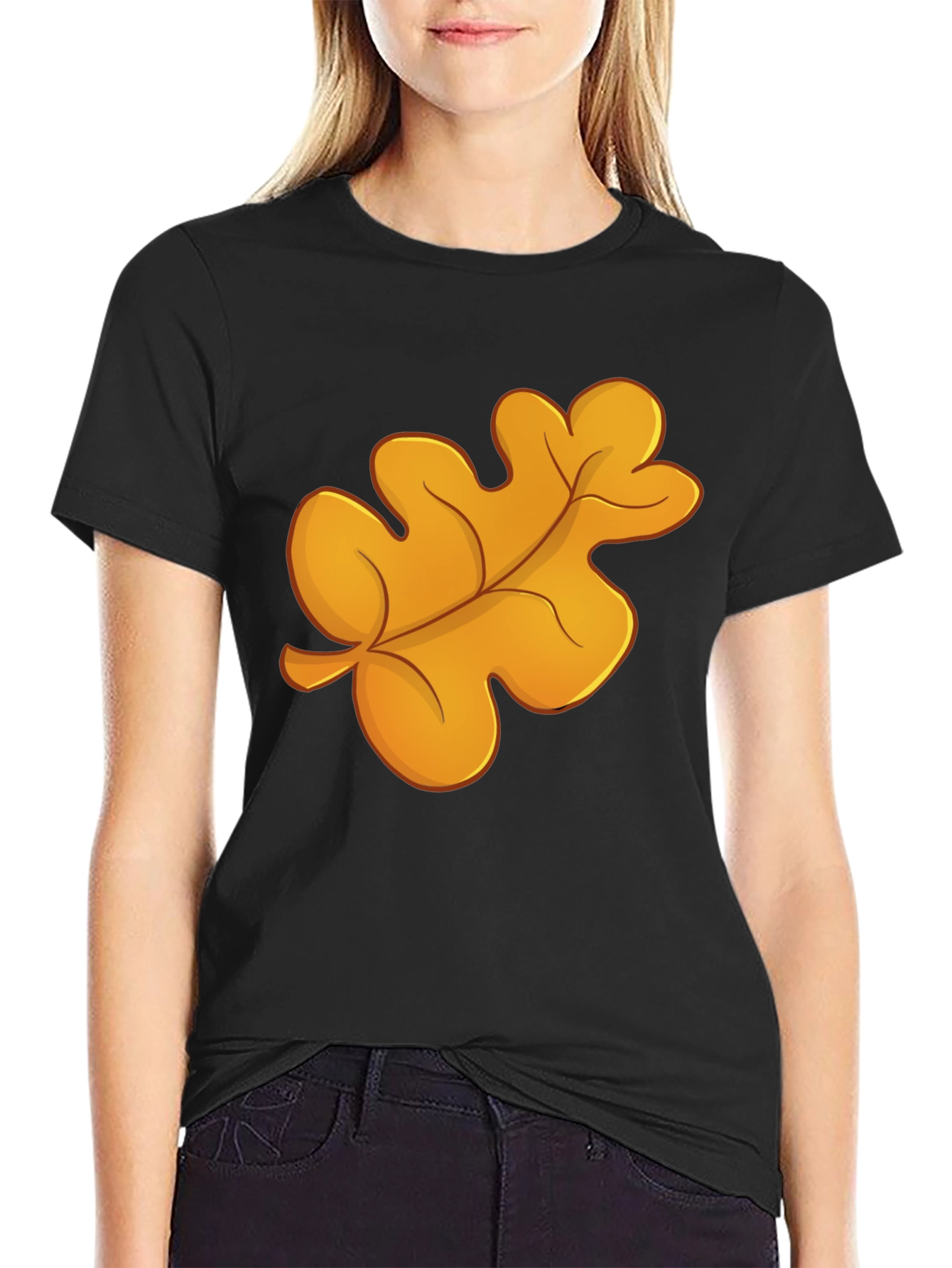 Oak Leaf Graphic Tee - Casual Comfort