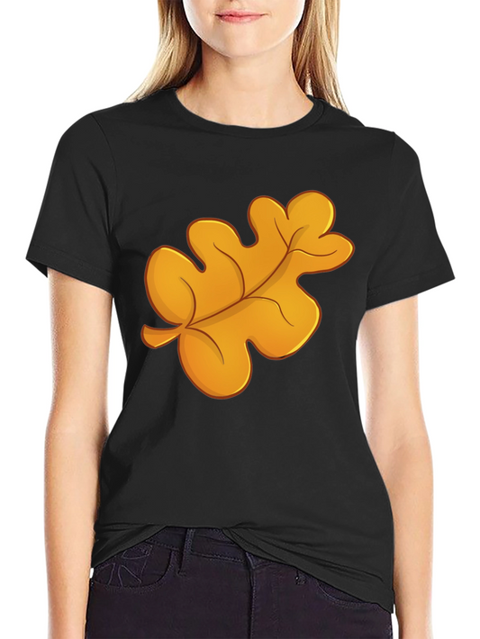 Oak Leaf Graphic Tee - Casual Comfort