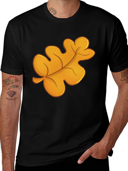 Oak Leaf Graphic Tee - Casual Comfort